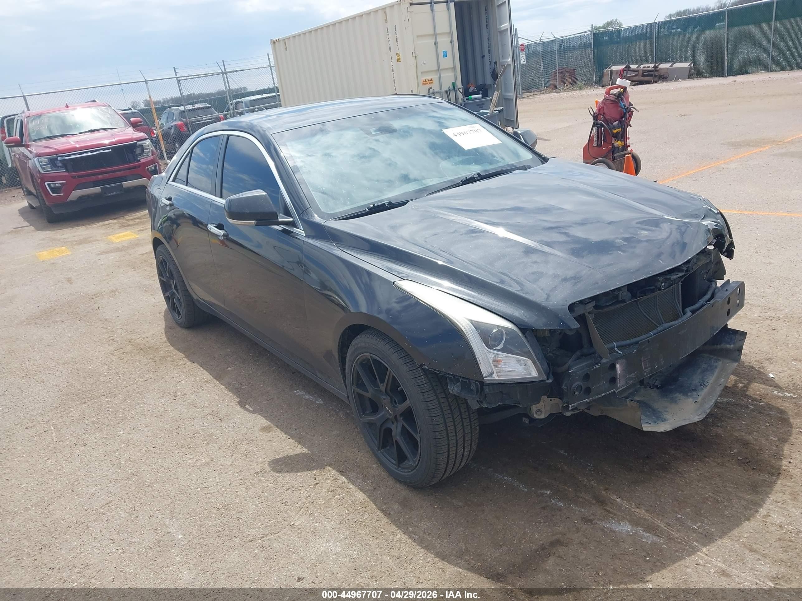 2014 Cadillac Ats Premium Black vin: 1G6AL5S31E0112865