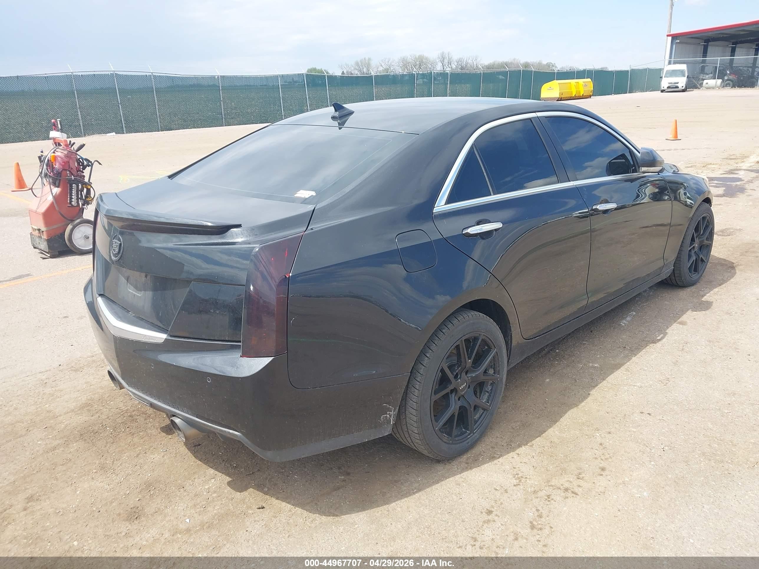 2014 Cadillac Ats Premium Black vin: 1G6AL5S31E0112865