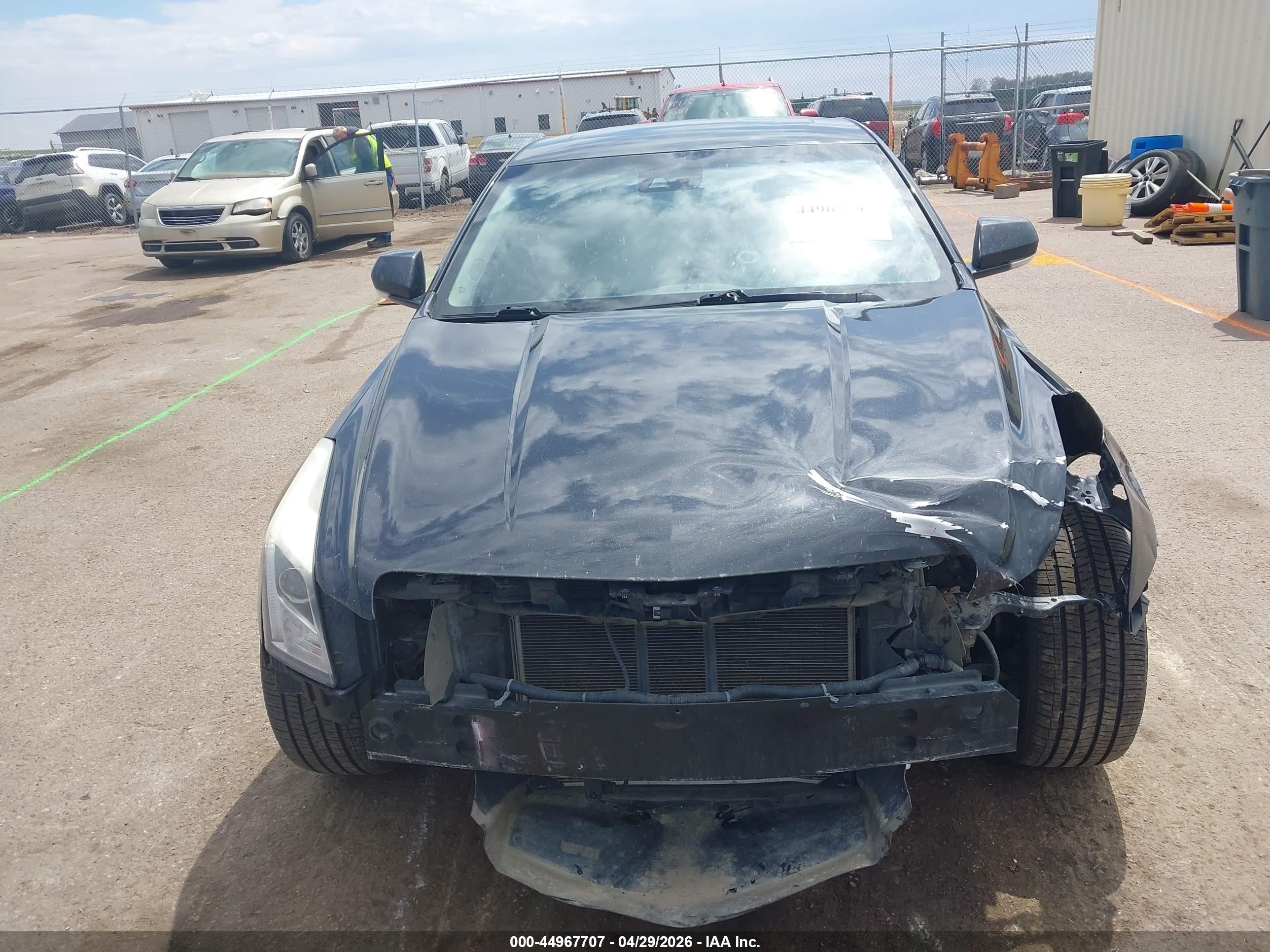 2014 Cadillac Ats Premium Black vin: 1G6AL5S31E0112865