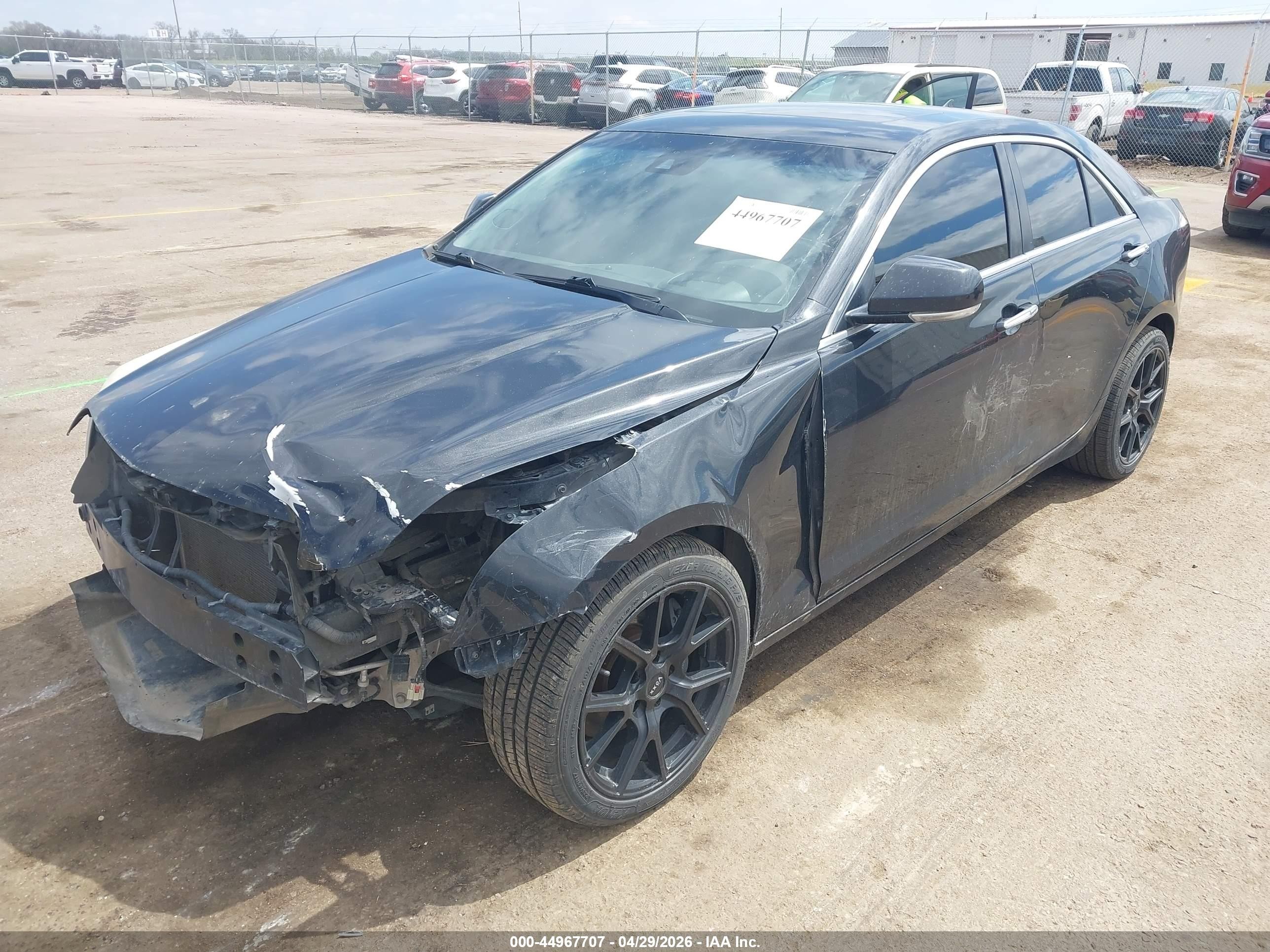 2014 Cadillac Ats Premium Black vin: 1G6AL5S31E0112865