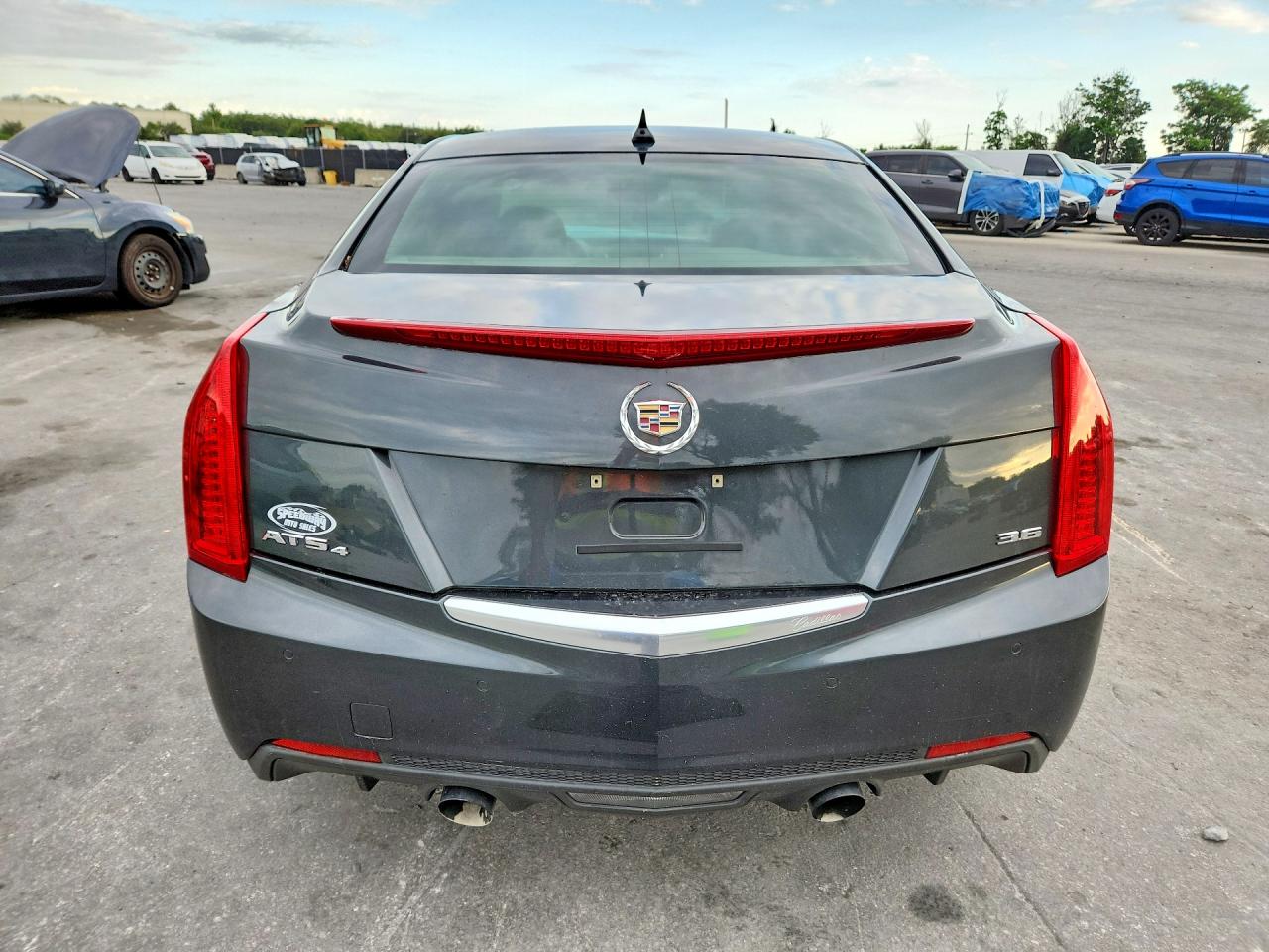 2014 Cadillac Ats Premium Charcoal vin: 1G6AL5S34E0142636