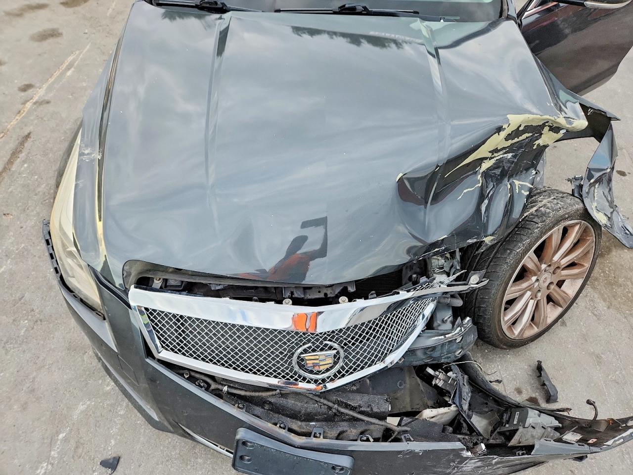 2014 Cadillac Ats Premium Charcoal vin: 1G6AL5S34E0142636