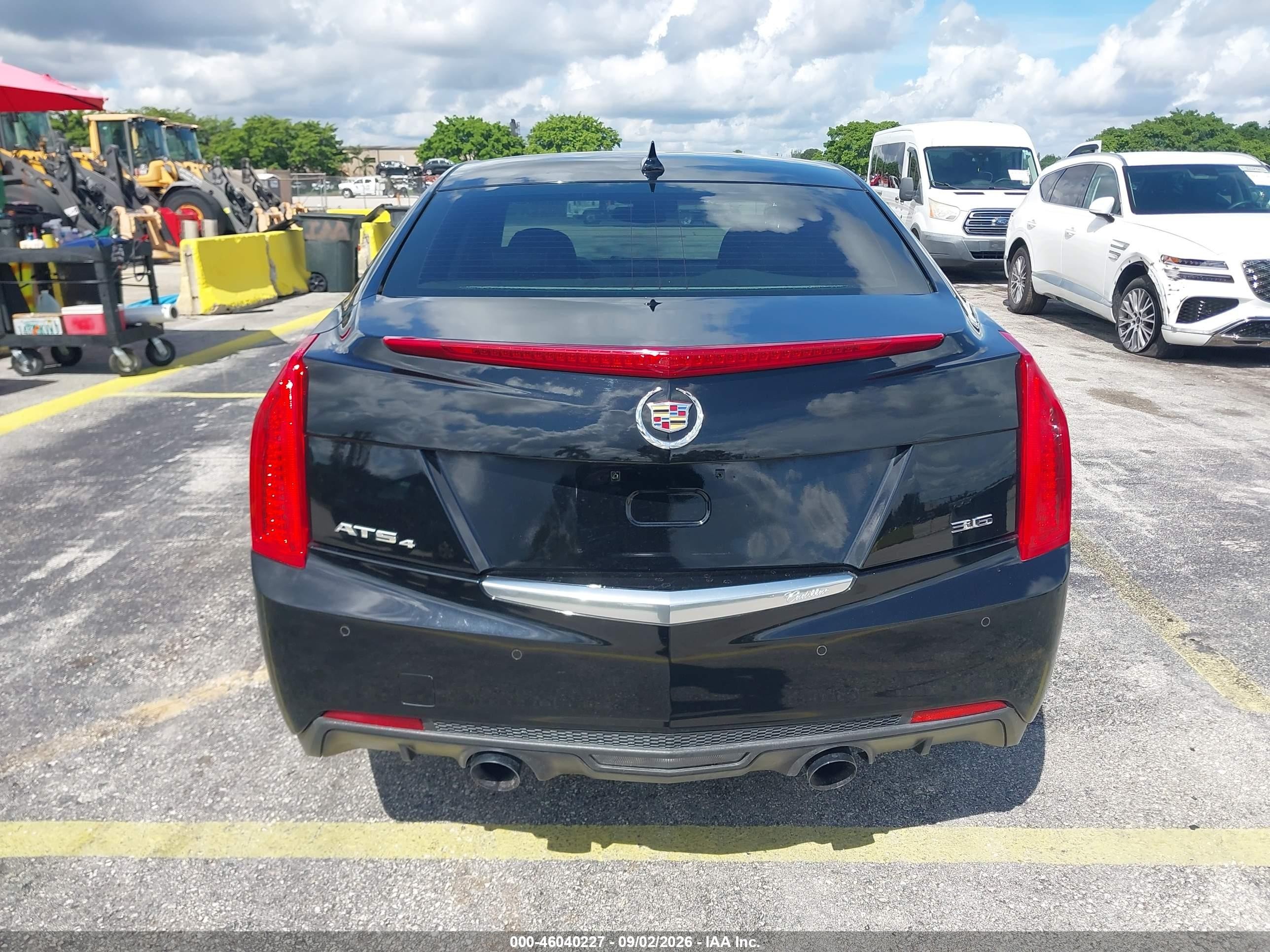 2014 Cadillac Ats Premium Black vin: 1G6AL5S36E0122341