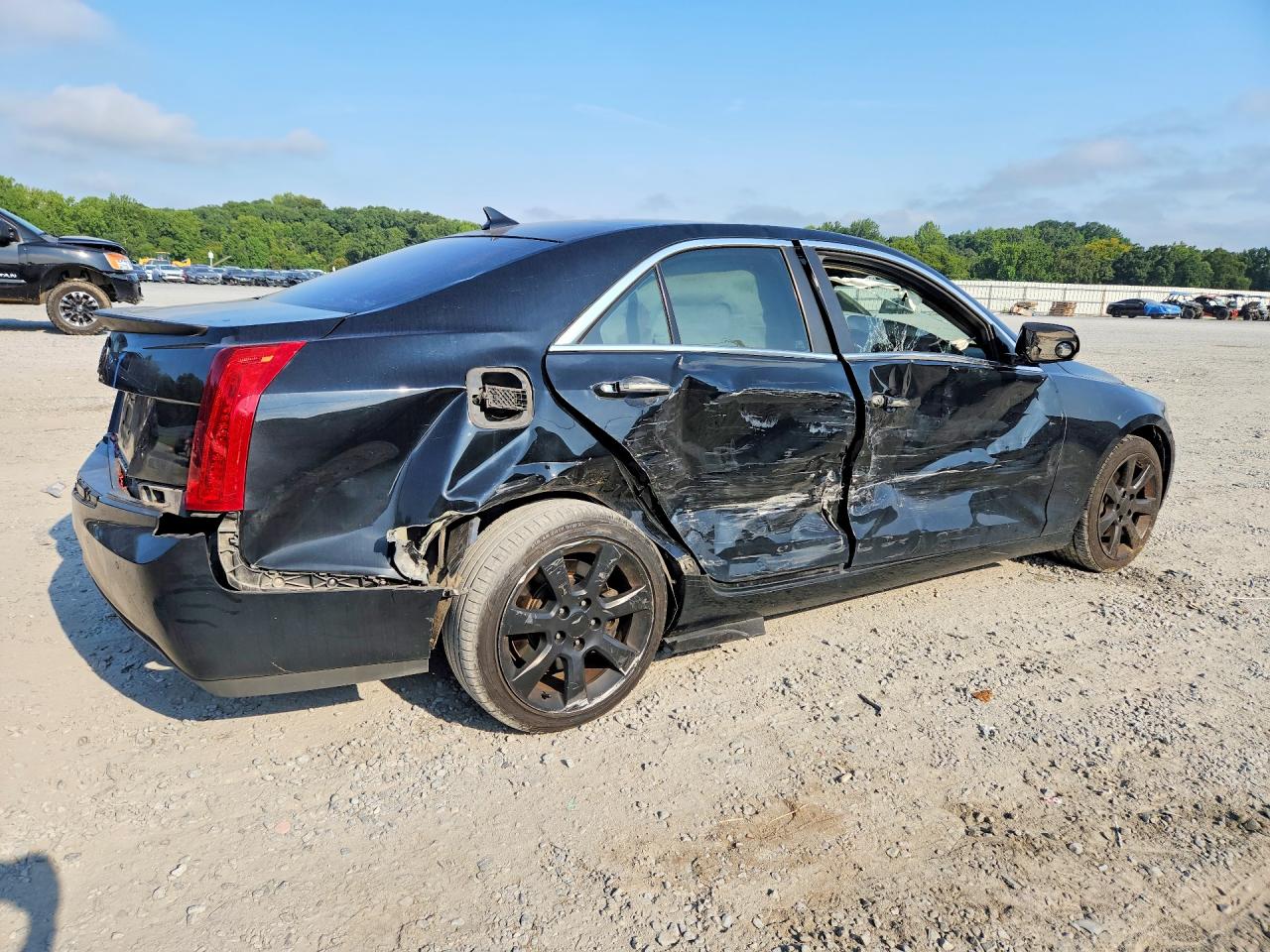 2014 Cadillac Ats Premium Black vin: 1G6AL5S36E0132741