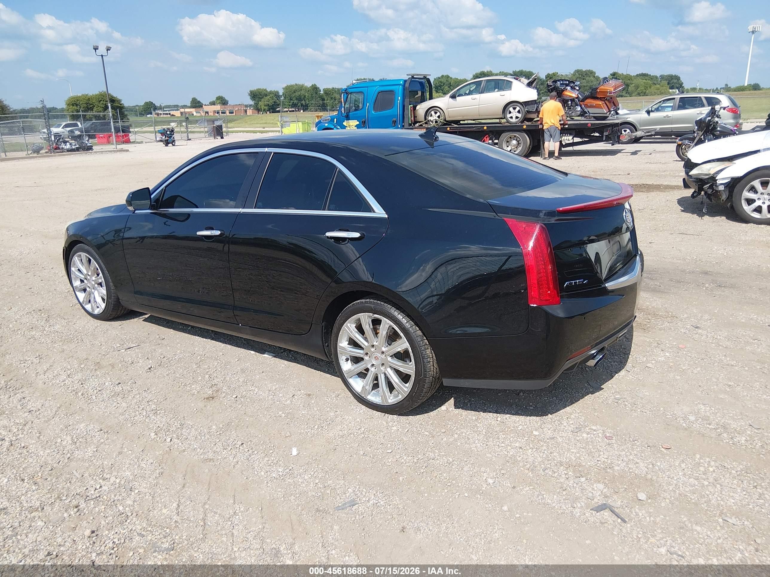 2013 Cadillac Ats Premium Black vin: 1G6AL5S38D0113073