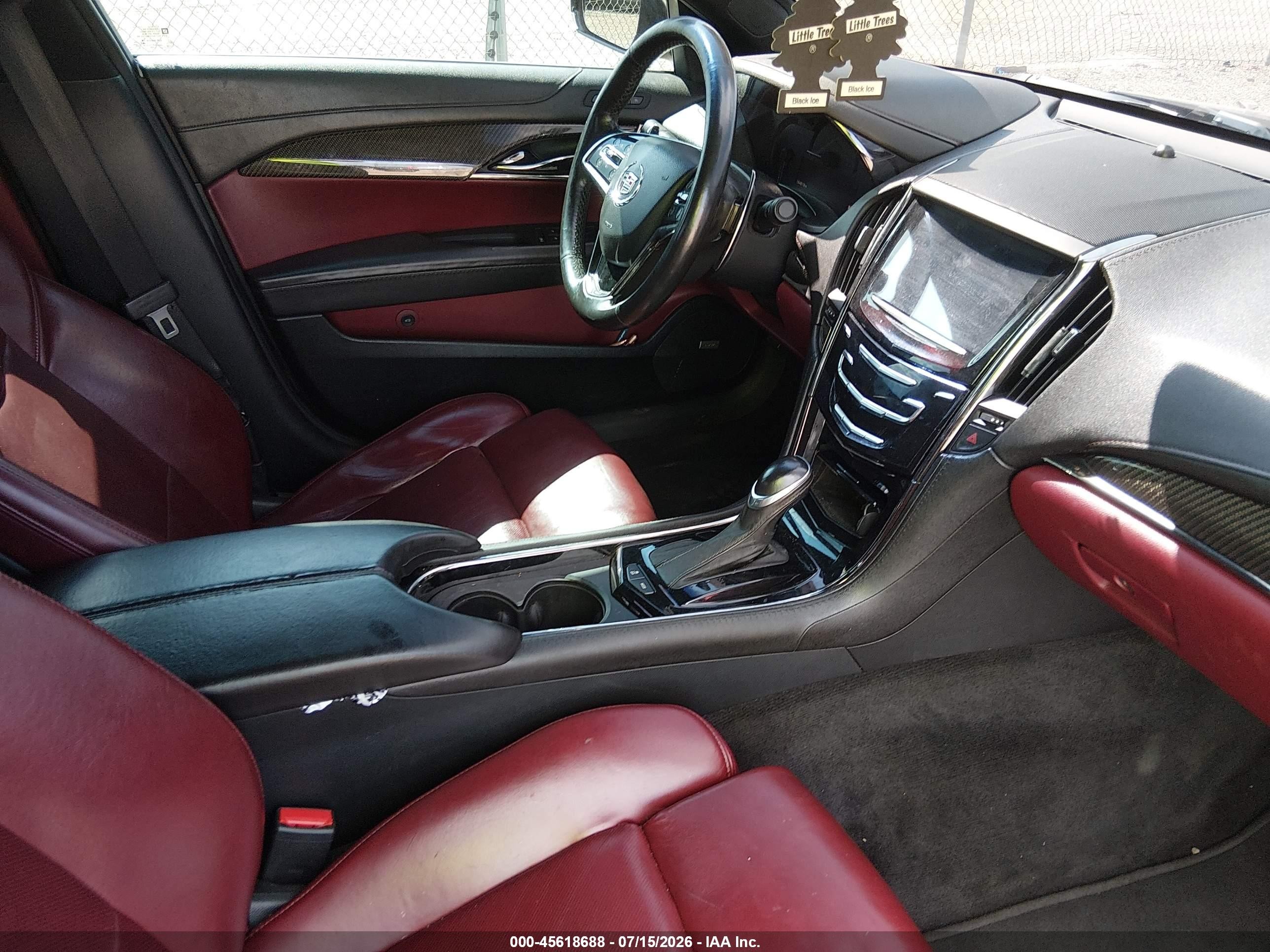 2013 Cadillac Ats Premium Black vin: 1G6AL5S38D0113073