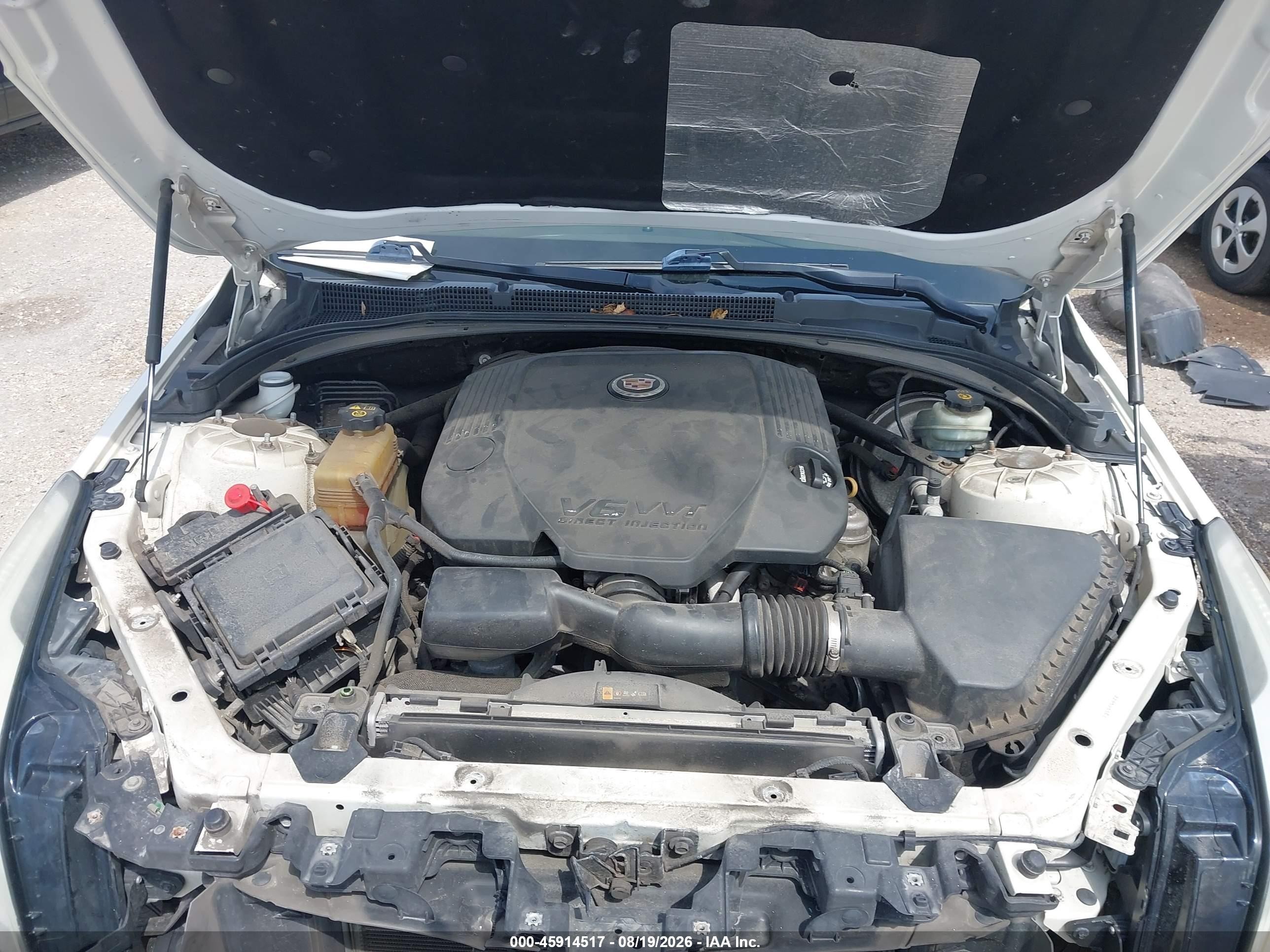 2013 Cadillac Ats Premium Белый vin: 1G6AL5S39D0125670