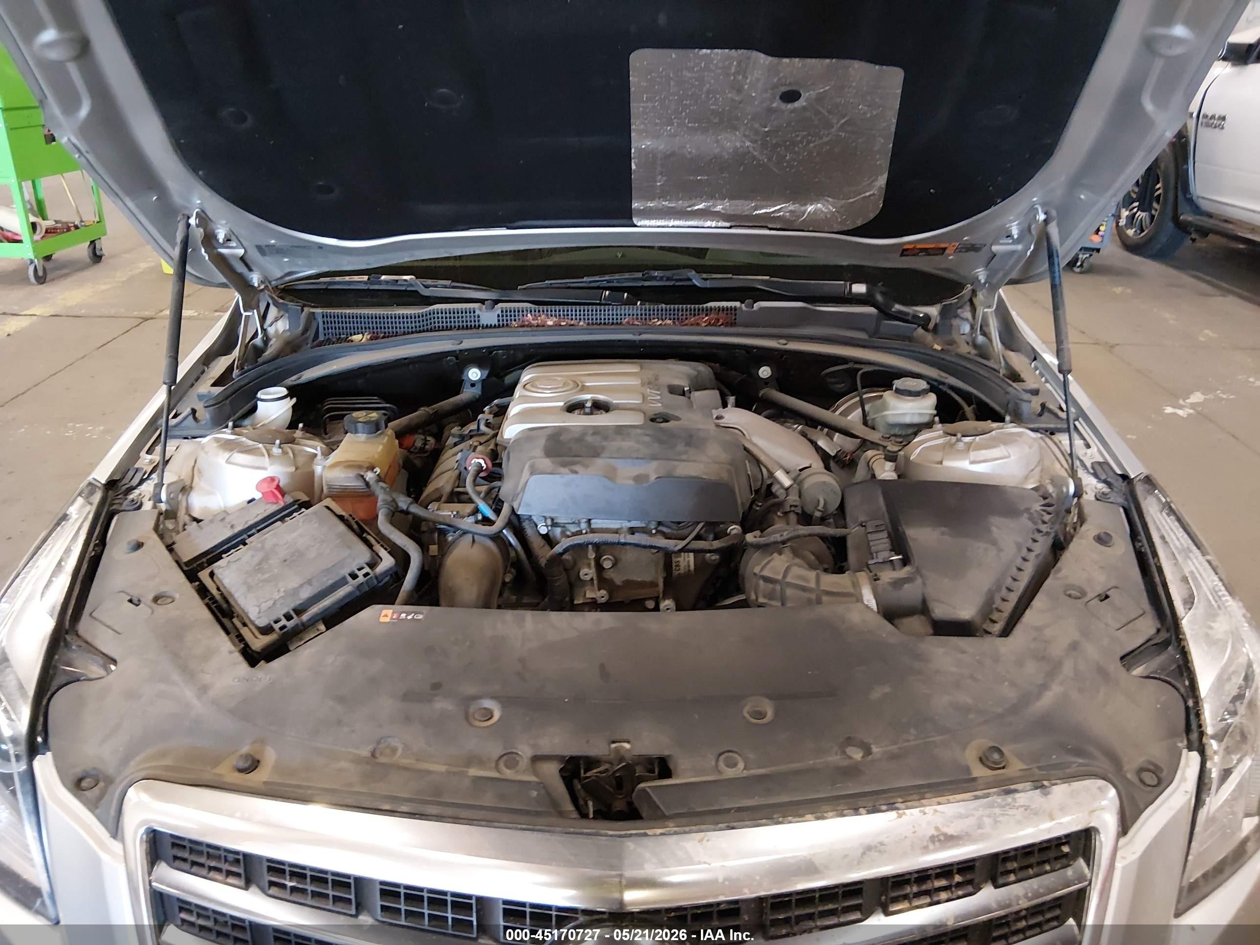 2014 Cadillac Ats Premium Silver vin: 1G6AL5SX0E0169710