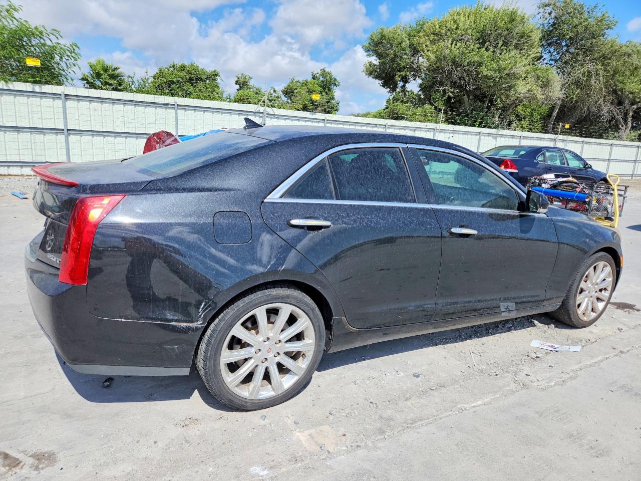 2014 Cadillac Ats Premium Black vin: 1G6AL5SX1E0108236