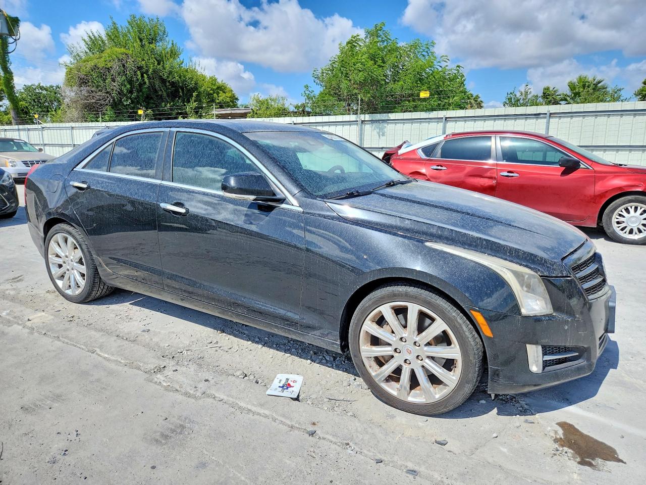 2014 Cadillac Ats Premium Black vin: 1G6AL5SX1E0108236