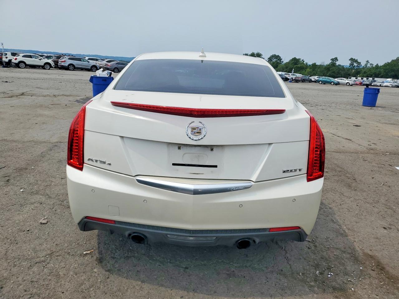 2013 Cadillac Ats Premium White vin: 1G6AL5SX4D0140919