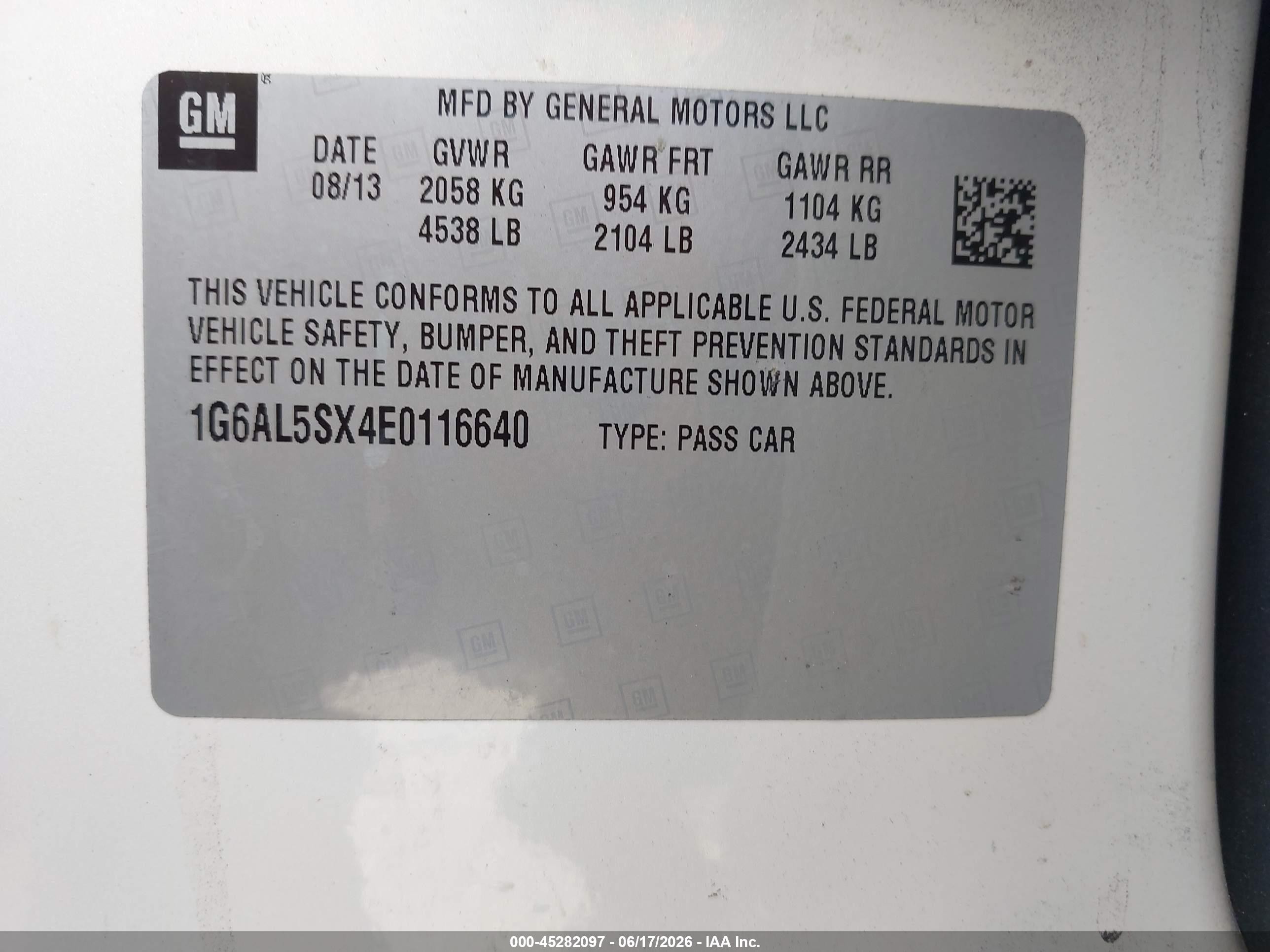 2014 Cadillac Ats Premium White vin: 1G6AL5SX4E0116640
