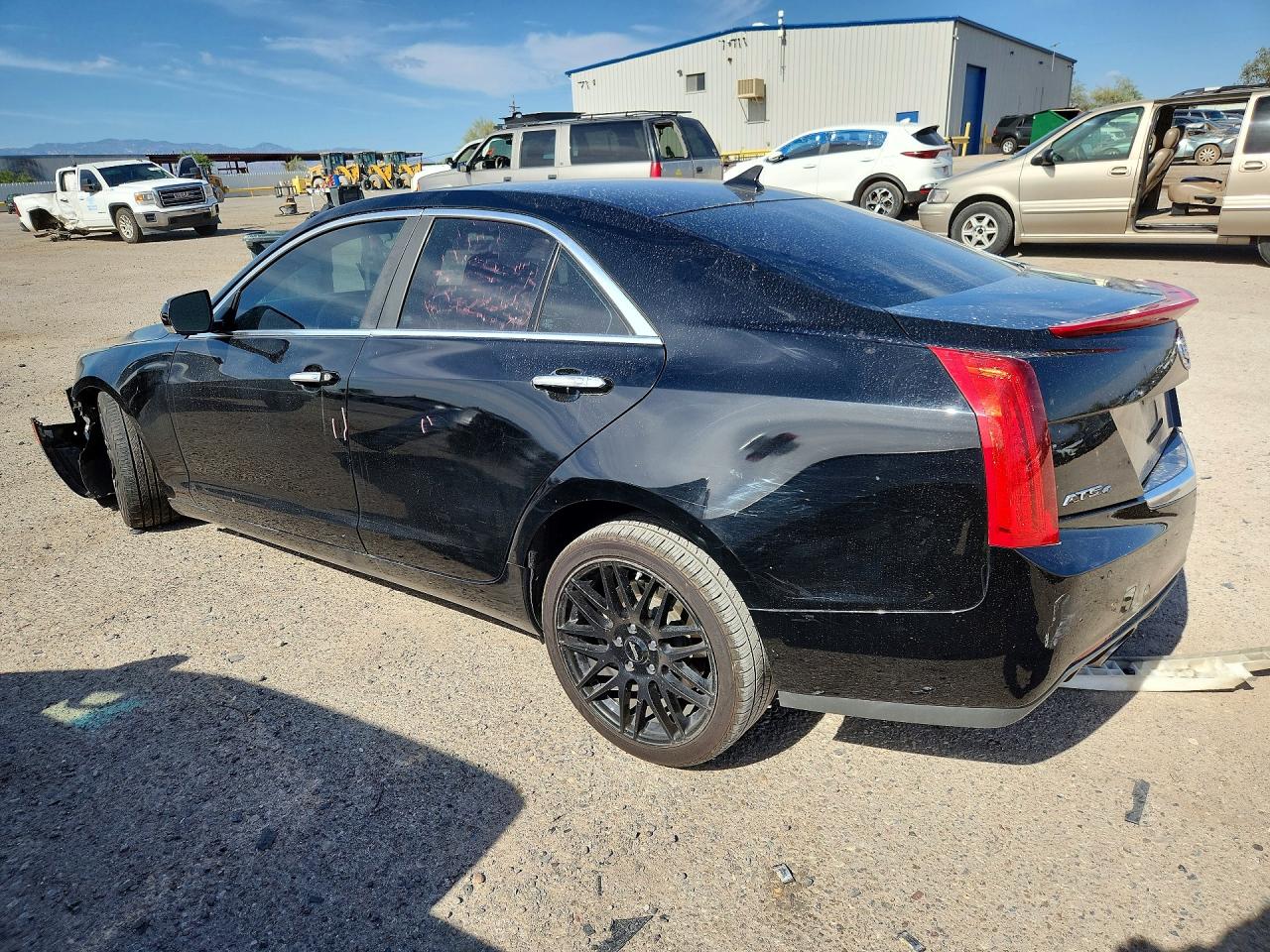 2014 Cadillac Ats Premium Black vin: 1G6AL5SX4E0132238