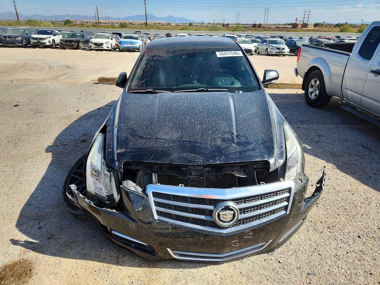 2014 Cadillac Ats Premium Black vin: 1G6AL5SX4E0132238