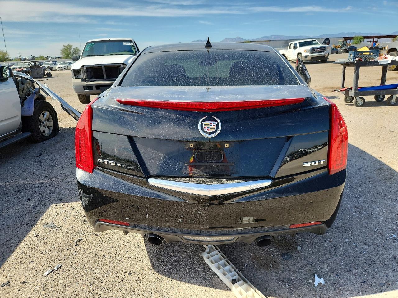 2014 Cadillac Ats Premium Black vin: 1G6AL5SX4E0132238