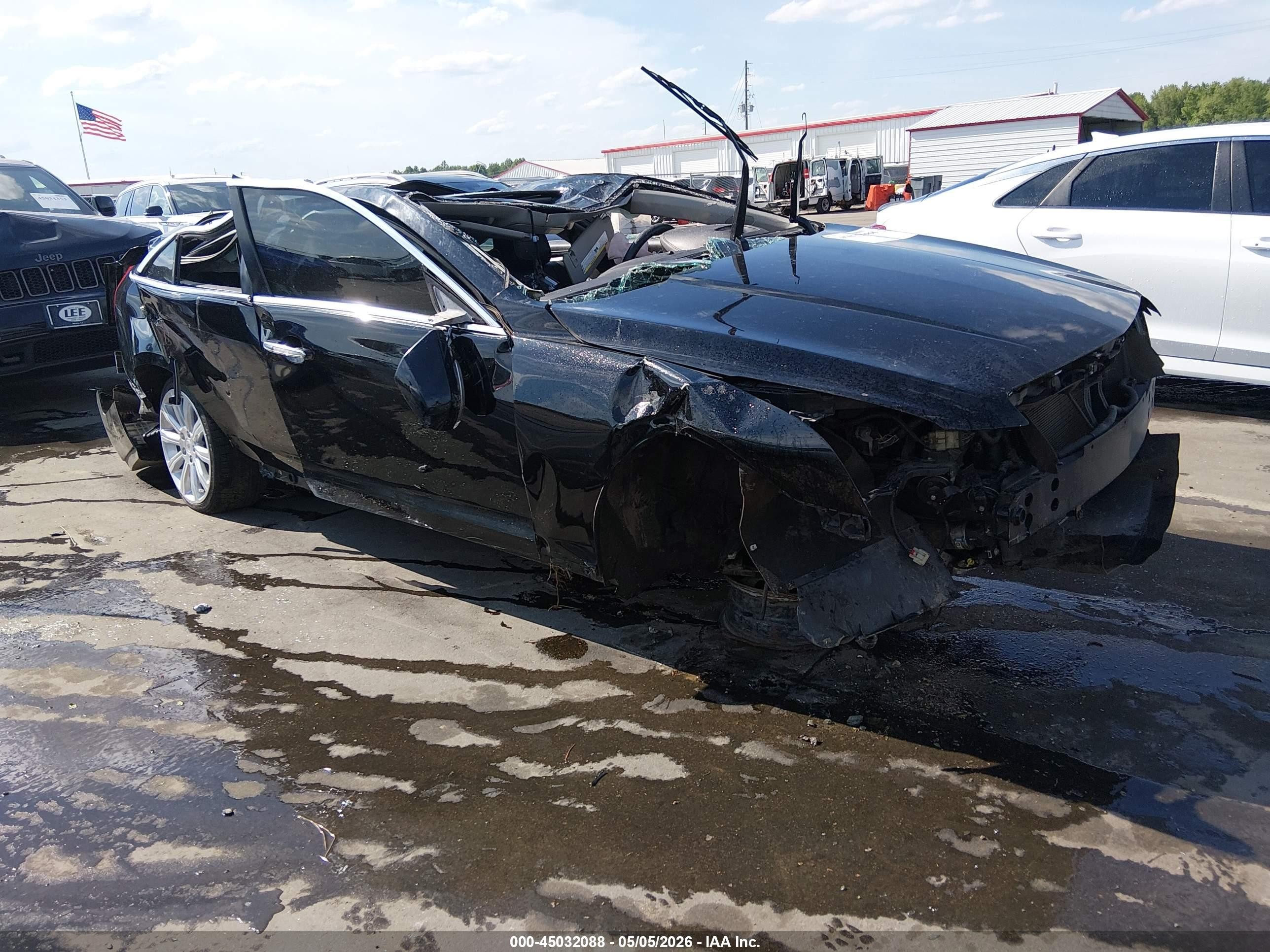 2014 Cadillac Ats Premium Black vin: 1G6AL5SX5E0101130