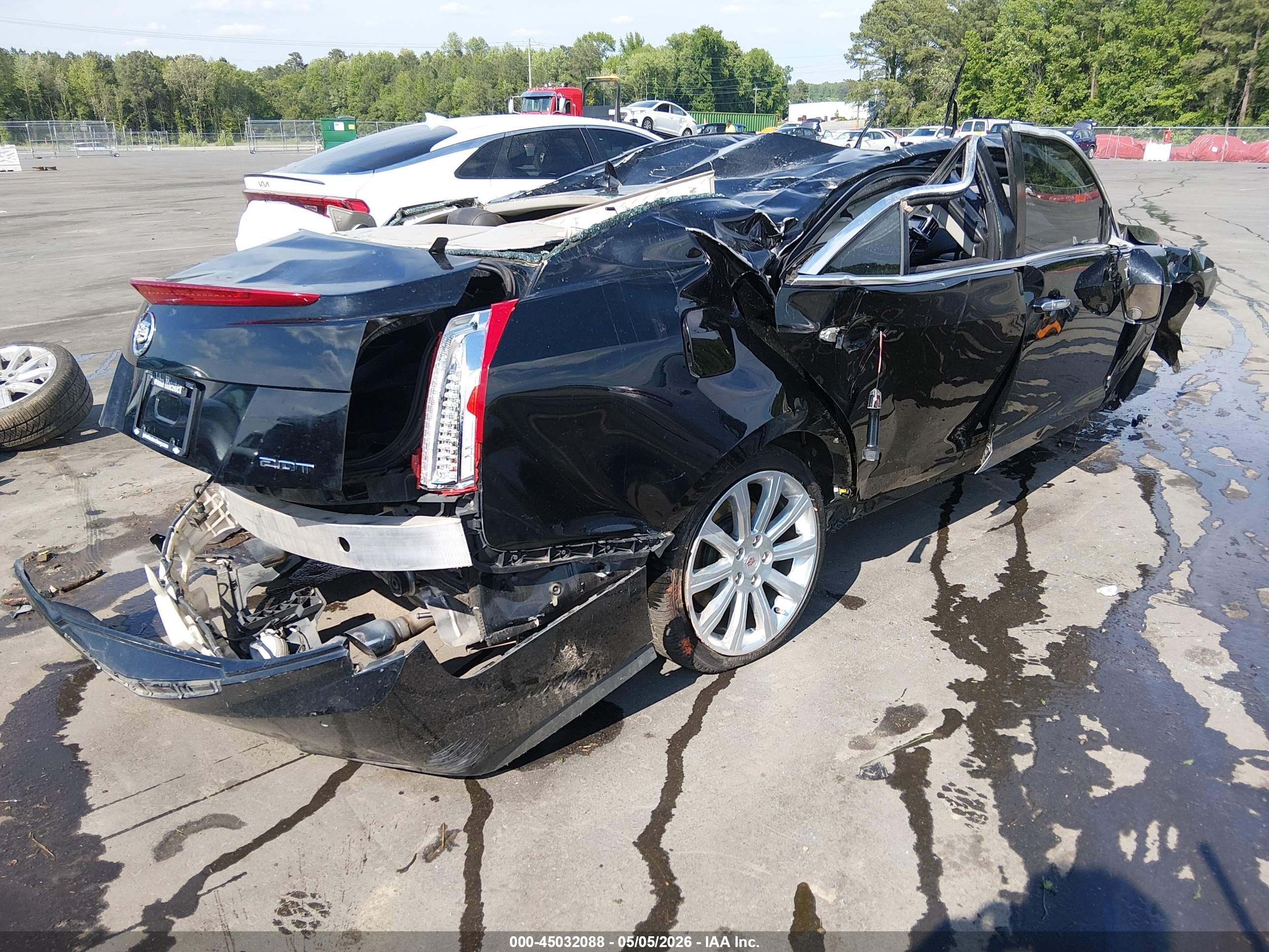 2014 Cadillac Ats Premium Black vin: 1G6AL5SX5E0101130