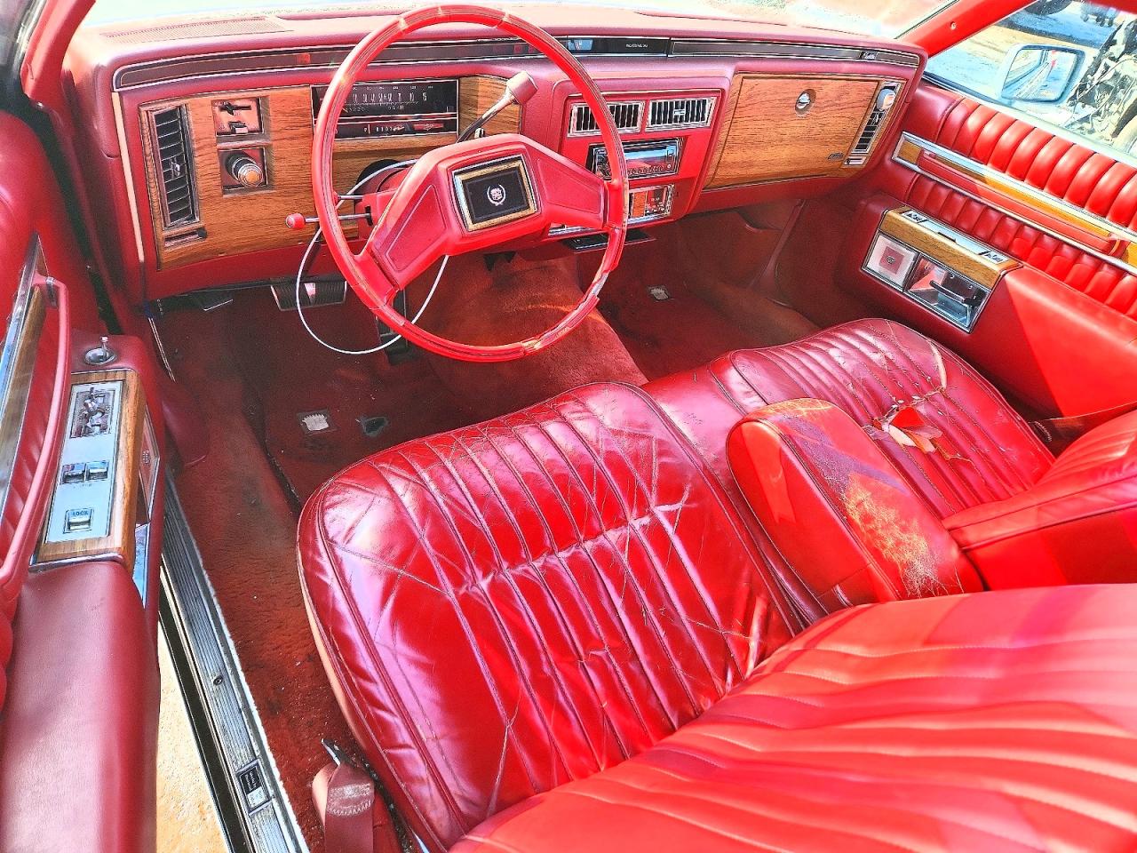 1984 Cadillac Deville Black vin: 1G6AM4787E9070662