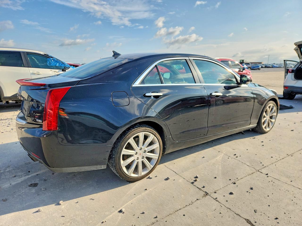 2013 Cadillac Ats Premium Black vin: 1G6AM5S30D0158649