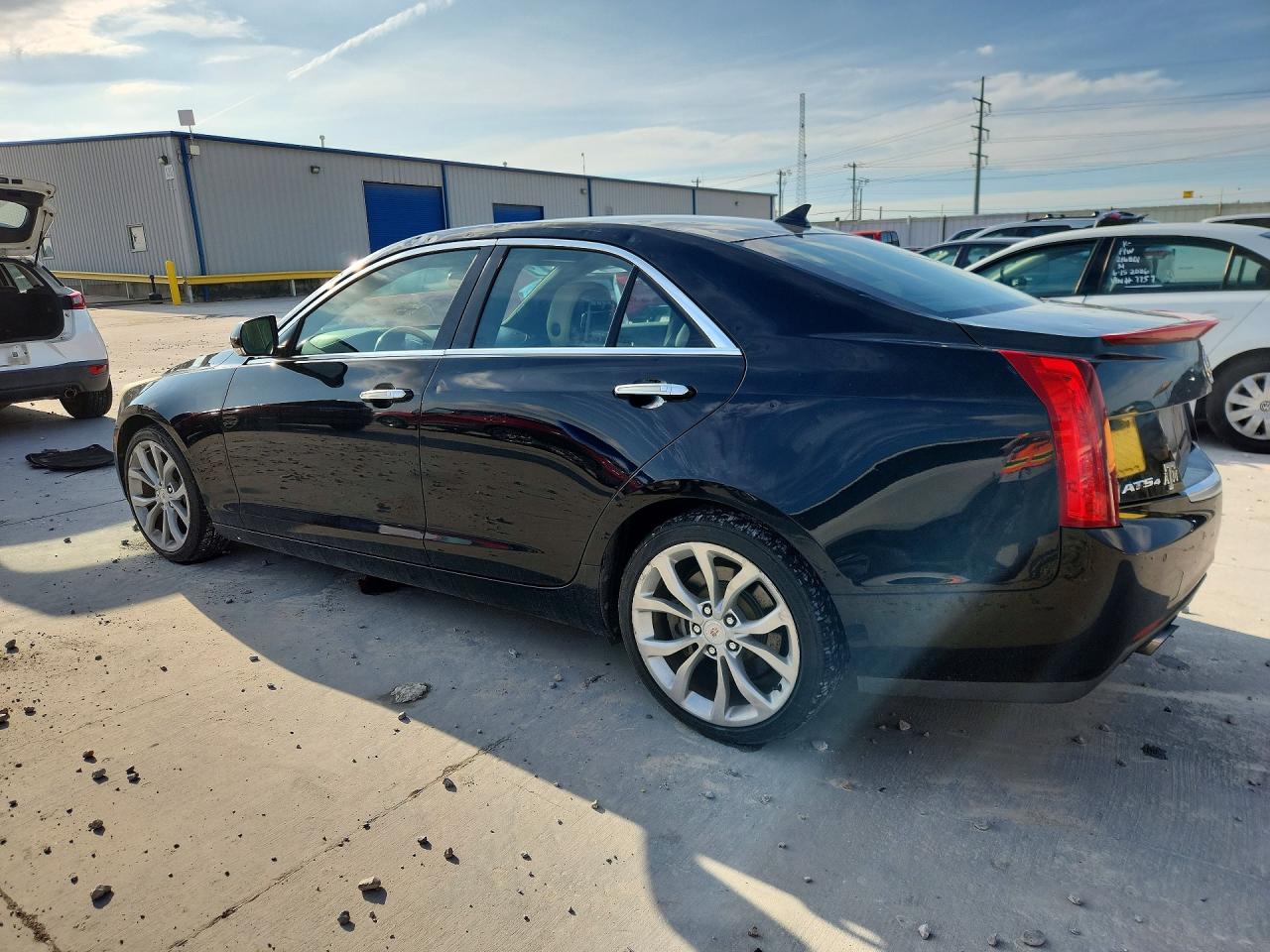 2013 Cadillac Ats Premium Black vin: 1G6AM5S30D0158649