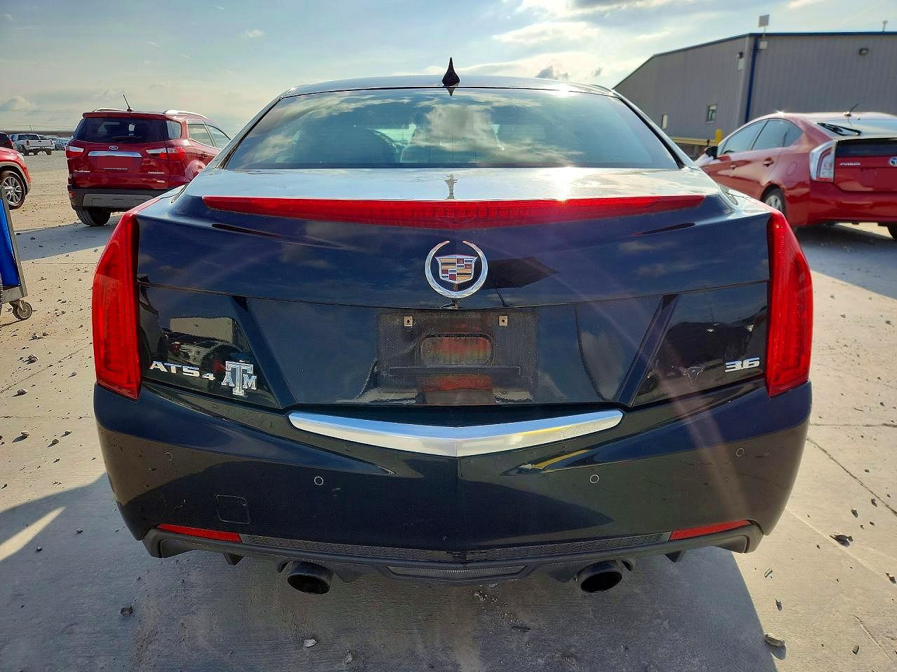 2013 Cadillac Ats Premium Black vin: 1G6AM5S30D0158649