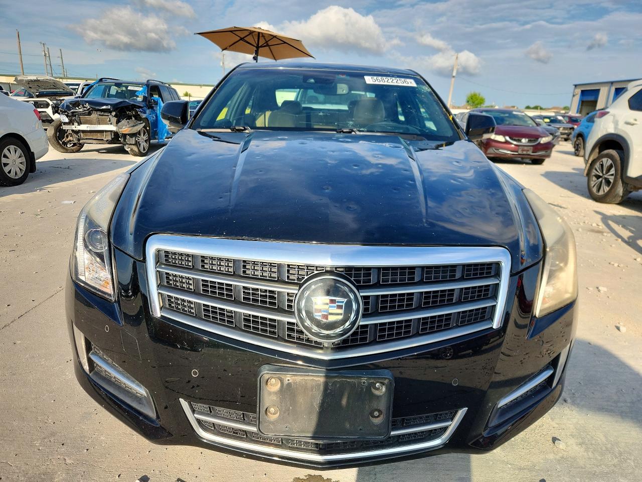 2013 Cadillac Ats Premium Black vin: 1G6AM5S30D0158649