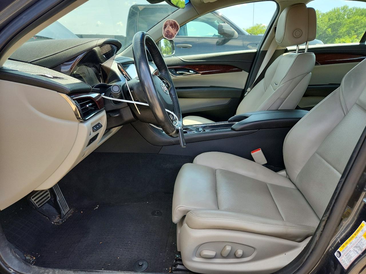 2014 Cadillac Ats Premium Gray vin: 1G6AM5S34E0119287