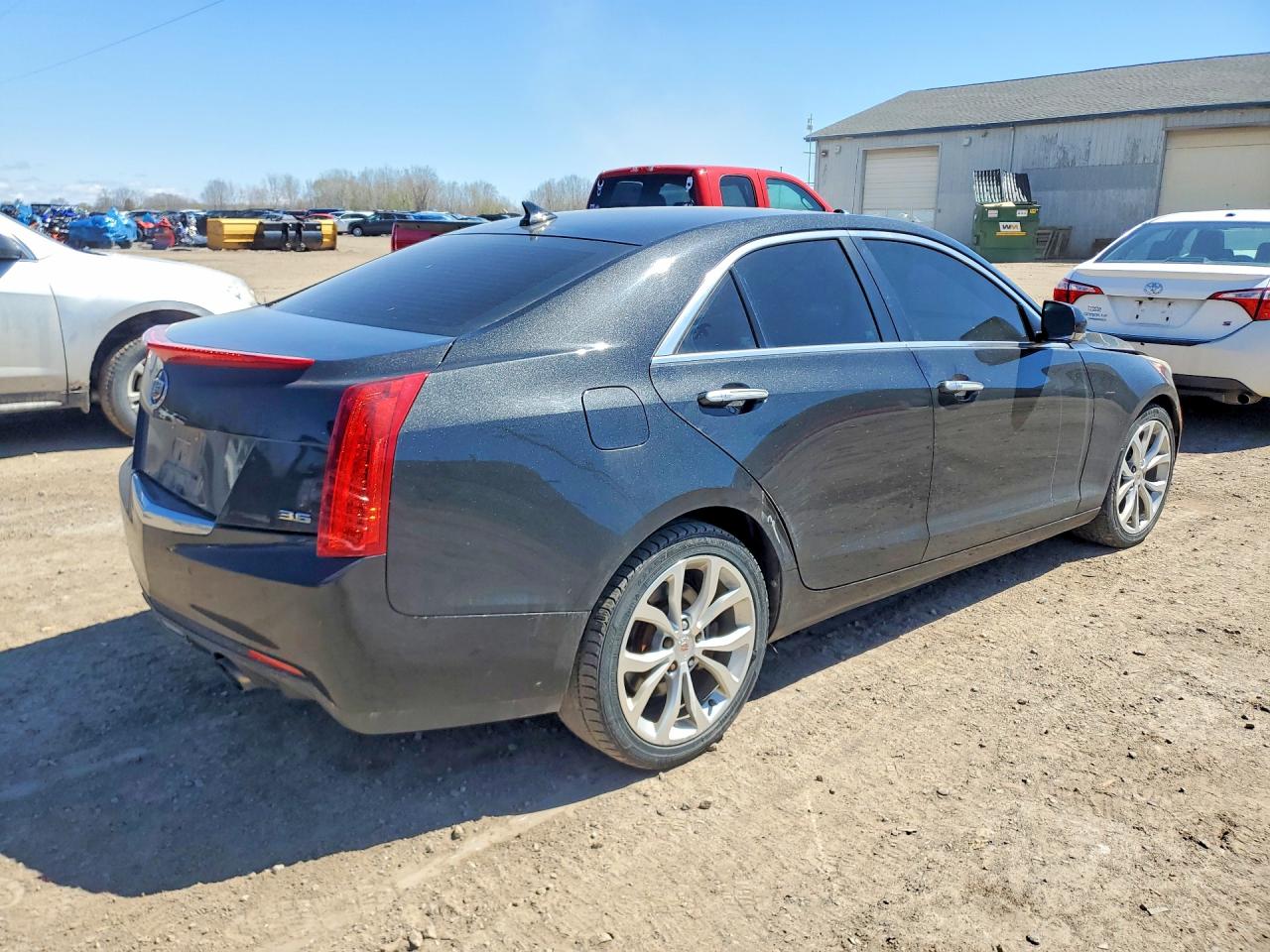 2014 Cadillac Ats Premium Black vin: 1G6AM5S35E0165078