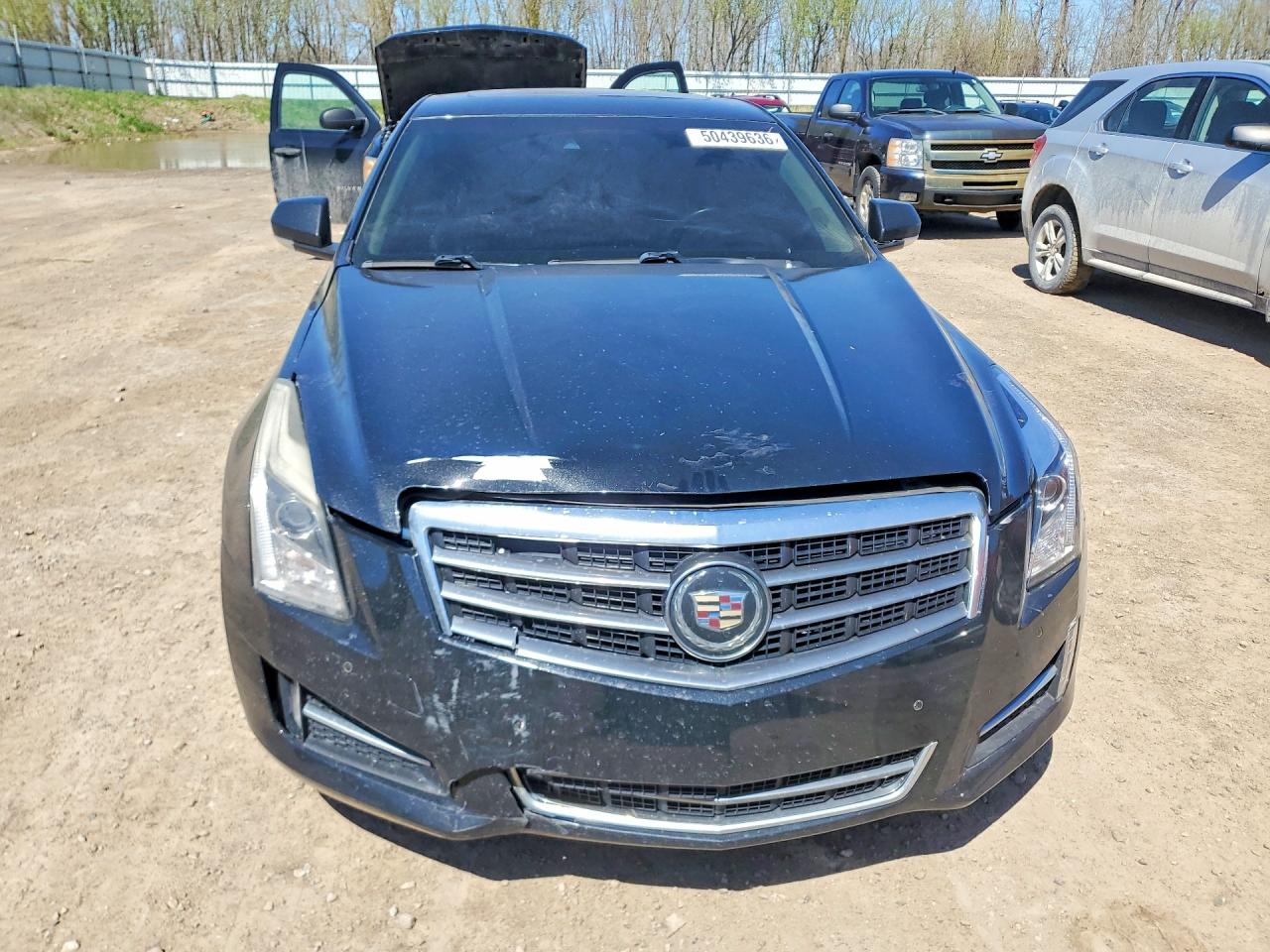 2014 Cadillac Ats Premium Black vin: 1G6AM5S35E0165078