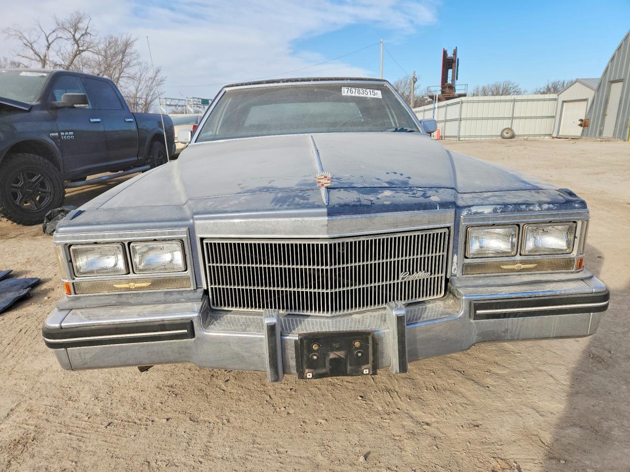 1984 Cadillac Deville Blue vin: 1G6AM6986E9043381