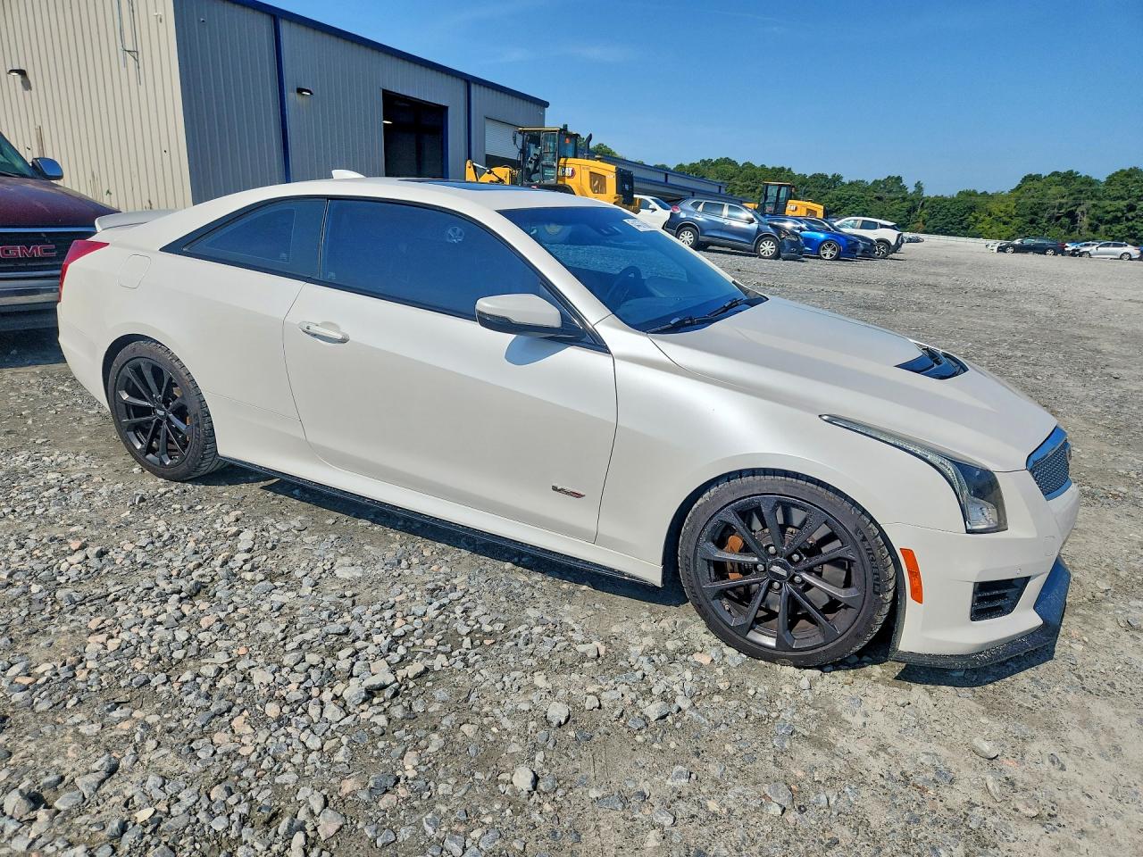 2016 Cadillac Ats-v White White vin: 1G6AN1RY3G0156891