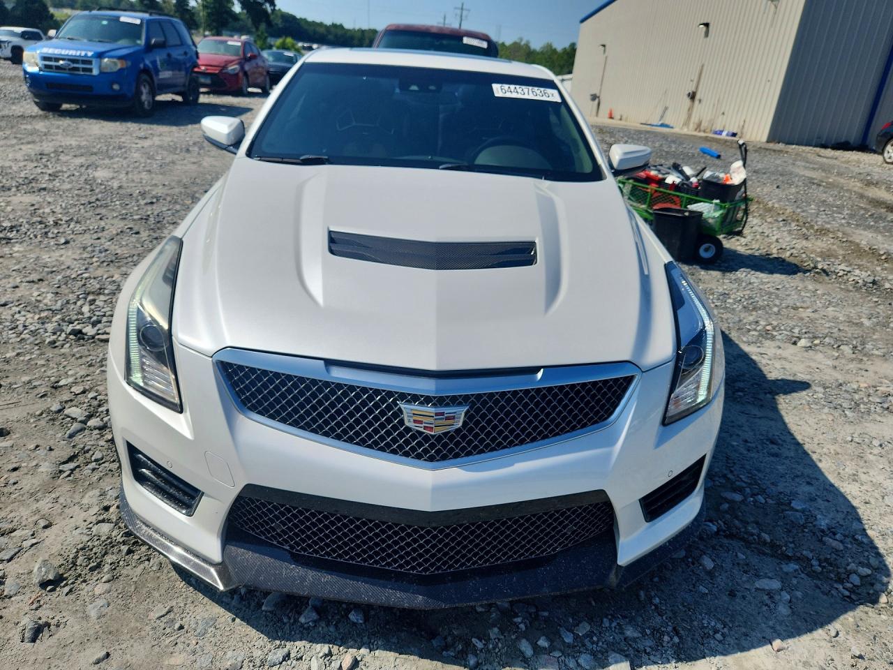 2016 Cadillac Ats-v White White vin: 1G6AN1RY3G0156891