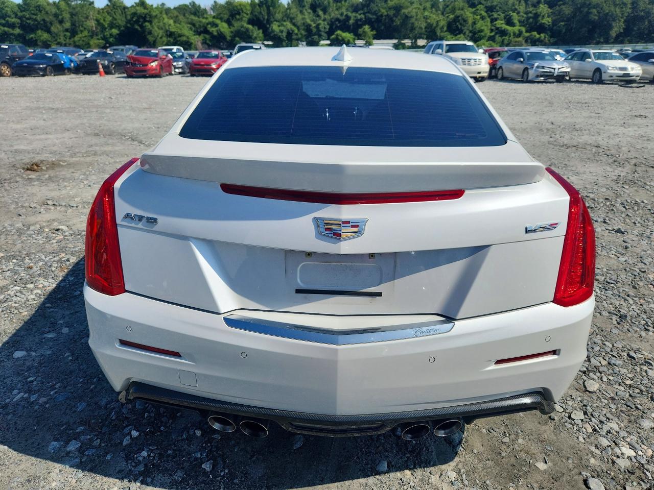 2016 Cadillac Ats-v White White vin: 1G6AN1RY3G0156891