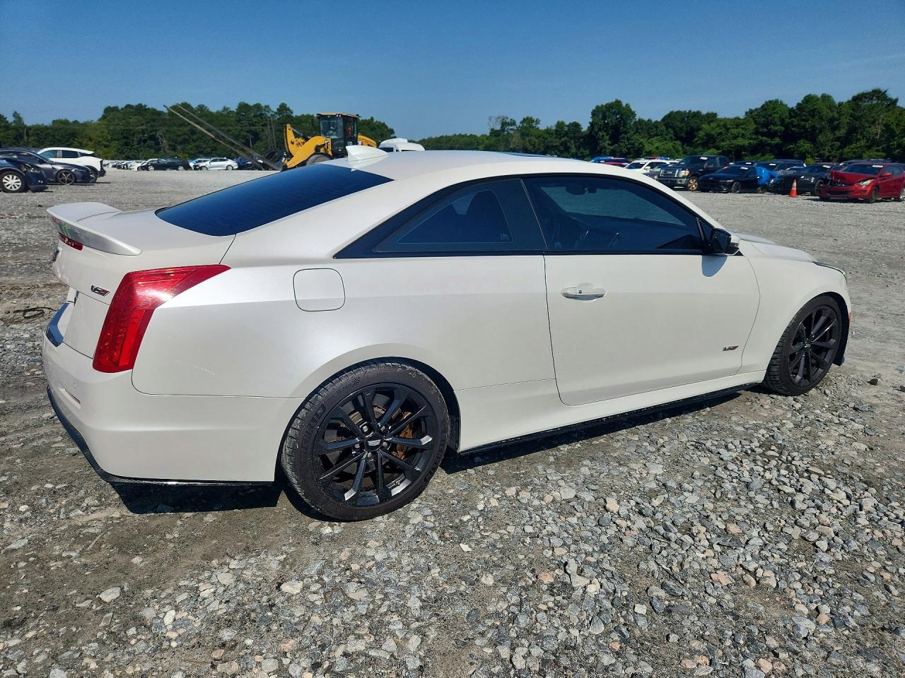 2016 Cadillac Ats-v White White vin: 1G6AN1RY3G0156891