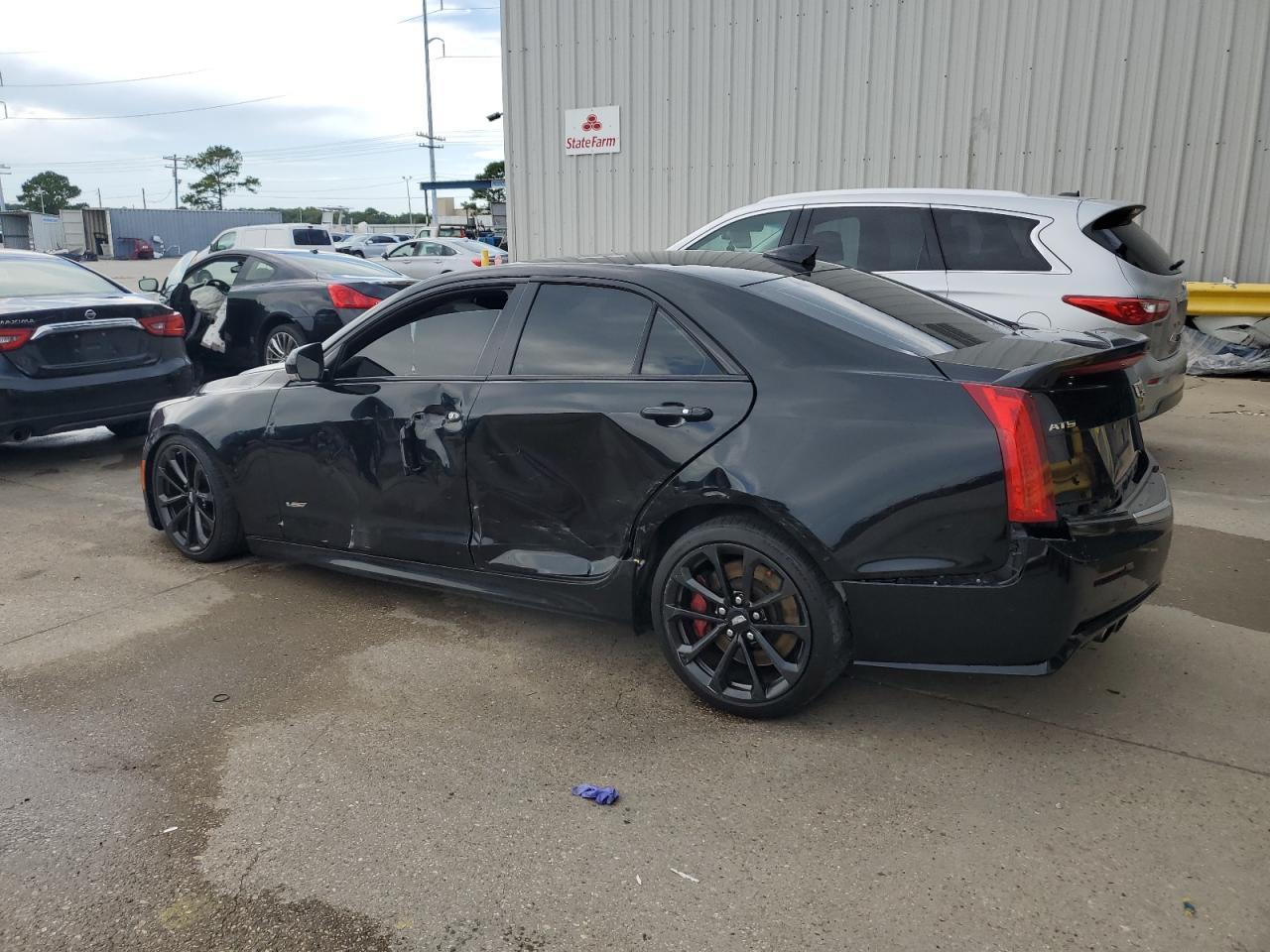 2017 Cadillac Ats-v    Black vin: 1G6AN5RY8H0144499