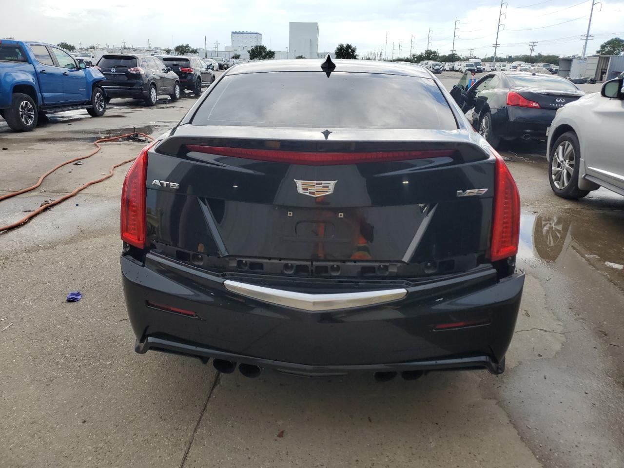 2017 Cadillac Ats-v    Black vin: 1G6AN5RY8H0144499