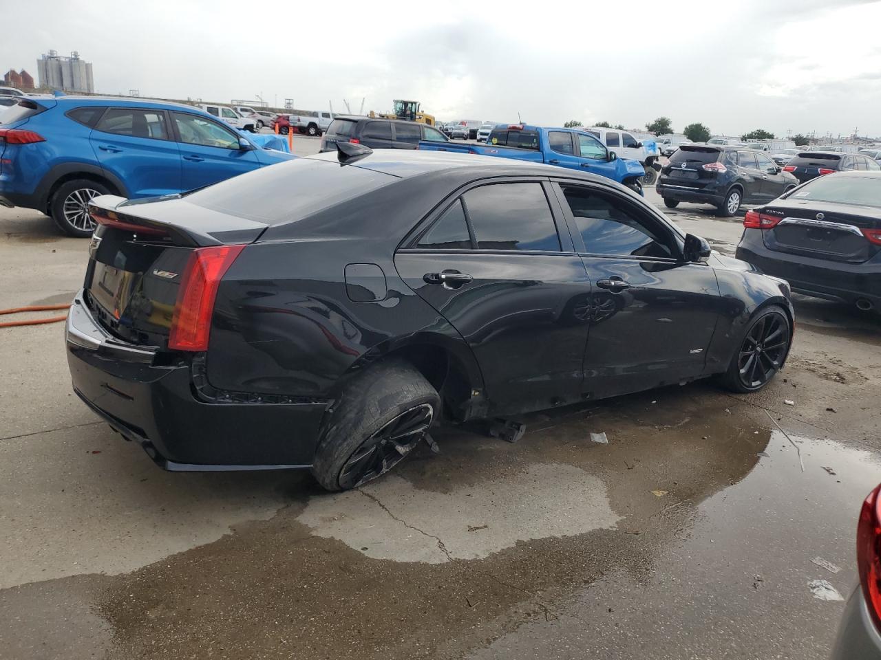 2017 Cadillac Ats-v    Black vin: 1G6AN5RY8H0144499