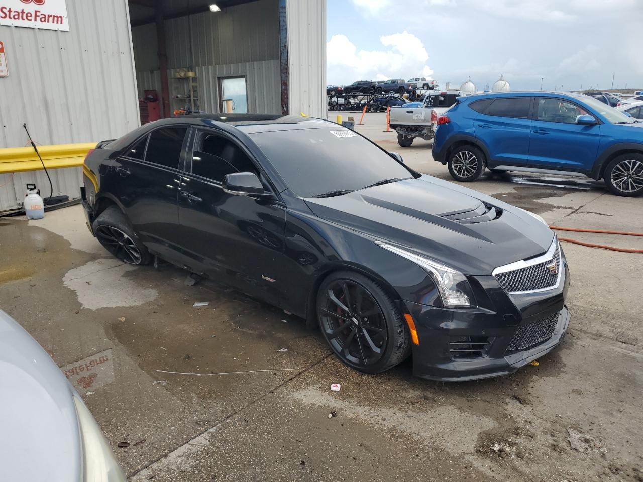 2017 Cadillac Ats-v    Black vin: 1G6AN5RY8H0144499
