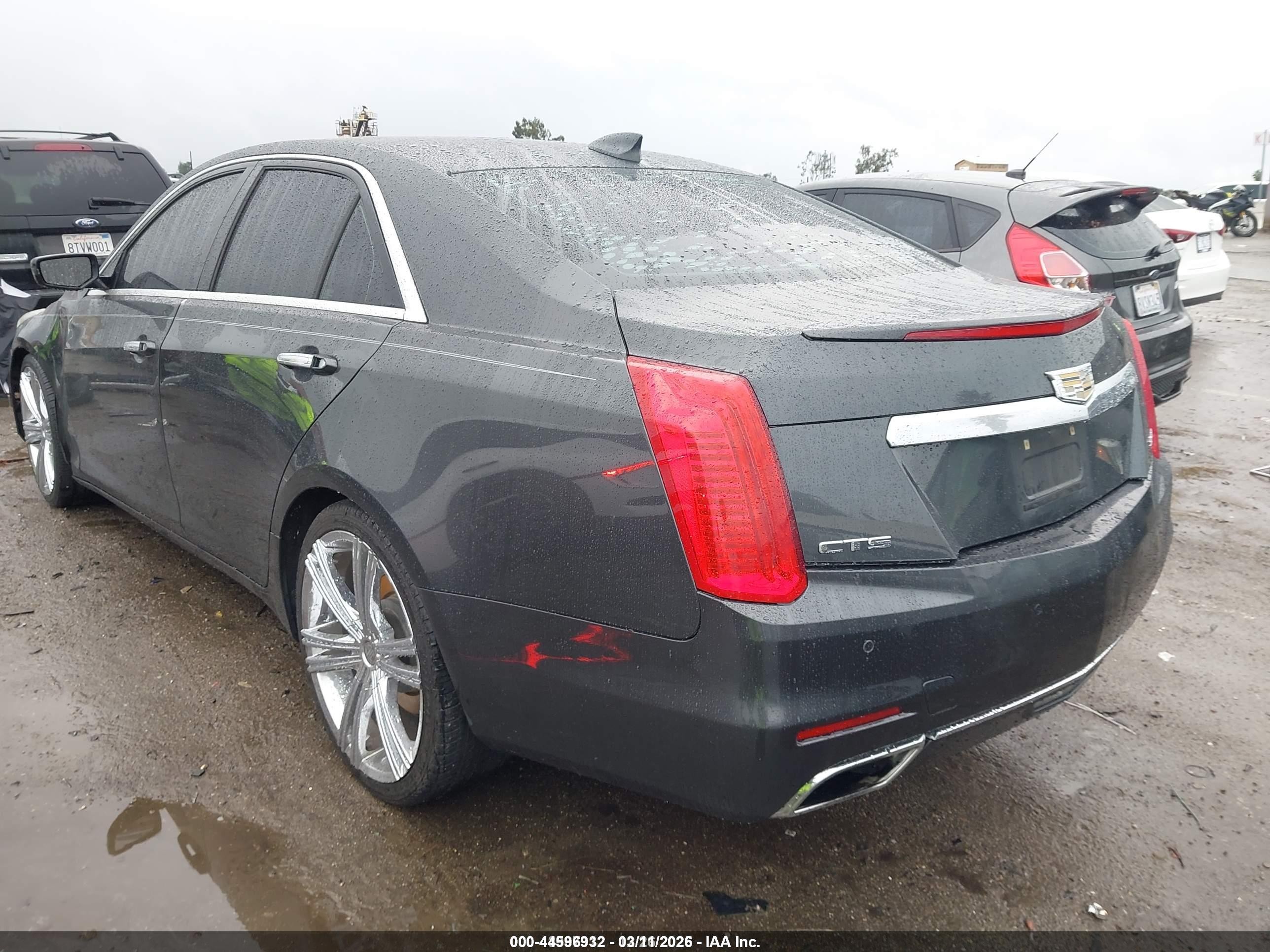 2015 Cadillac Cts Standard Gray vin: 1G6AP5SX0F0107925