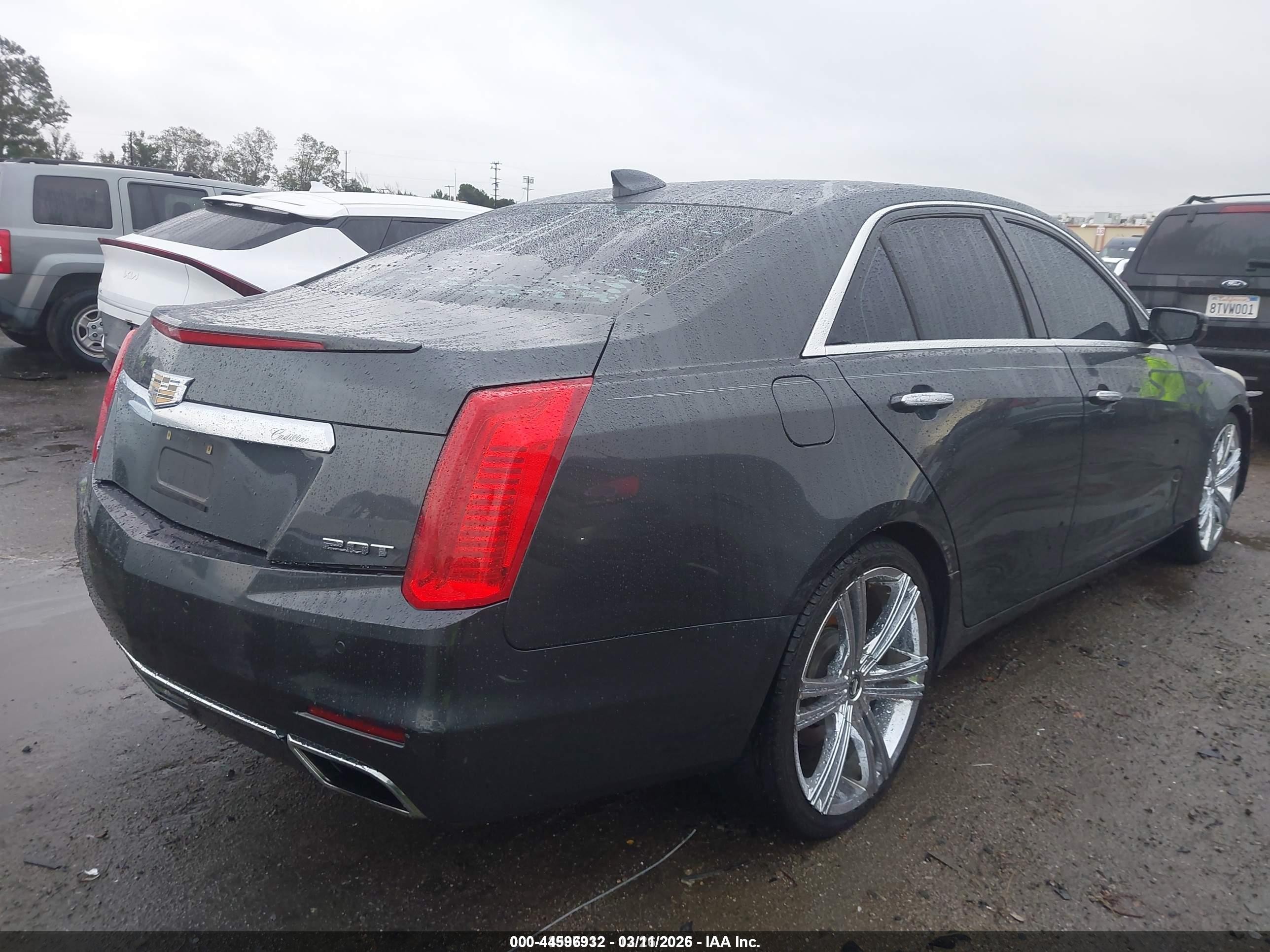 2015 Cadillac Cts Standard Gray vin: 1G6AP5SX0F0107925