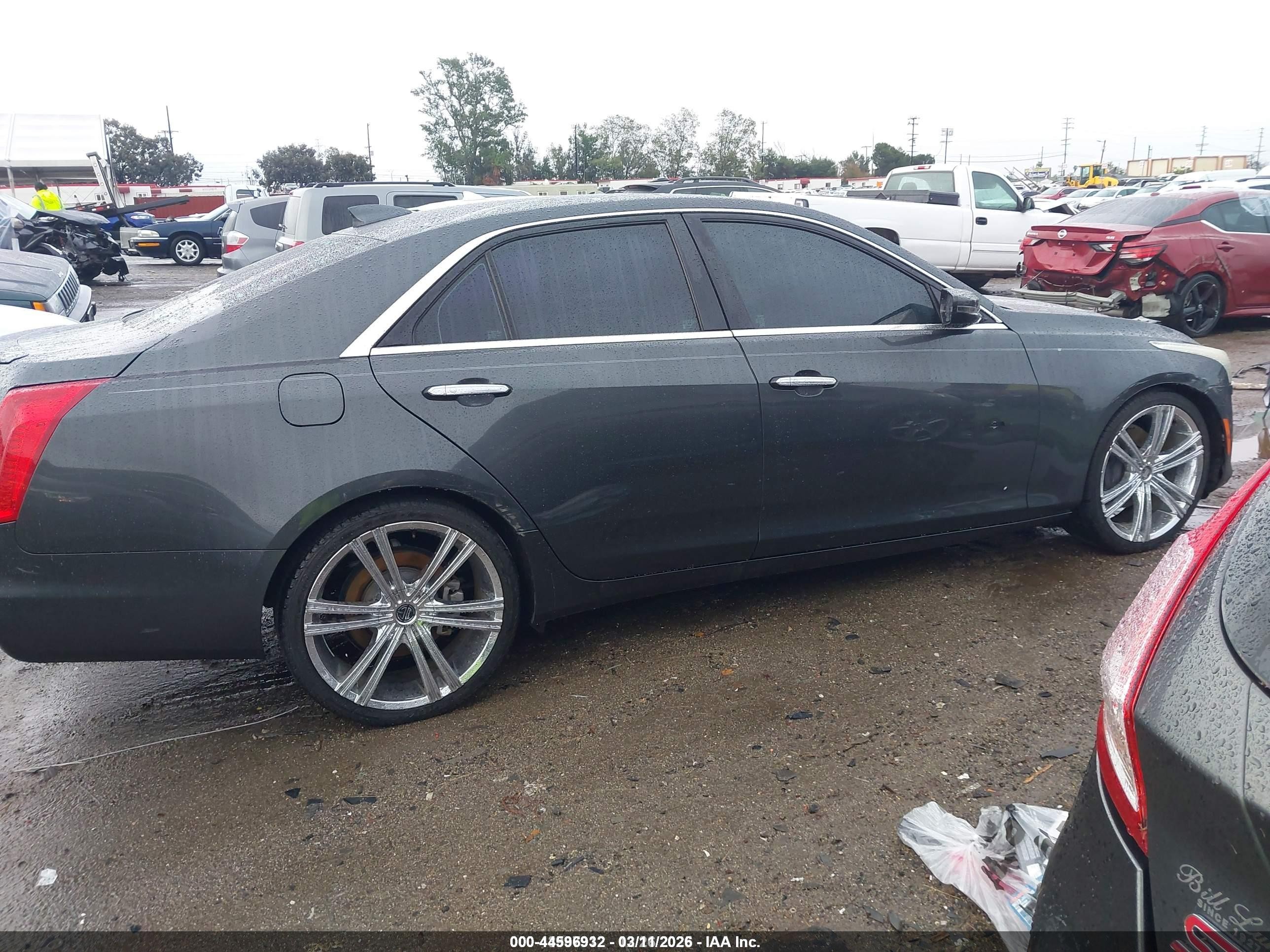 2015 Cadillac Cts Standard Gray vin: 1G6AP5SX0F0107925