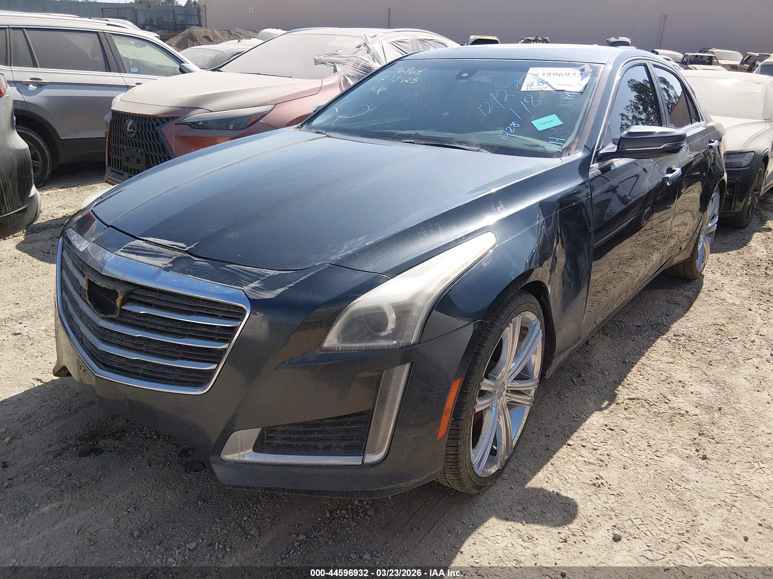 2015 Cadillac Cts Standard Gray vin: 1G6AP5SX0F0107925
