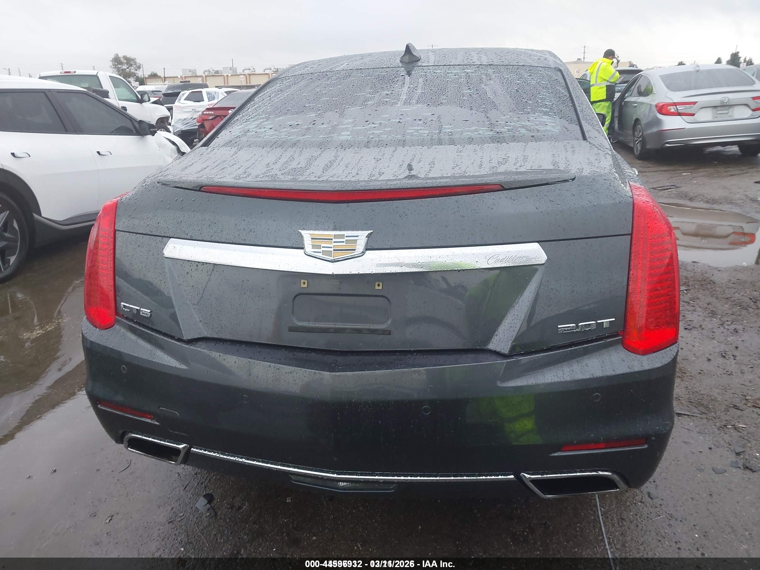 2015 Cadillac Cts Standard Gray vin: 1G6AP5SX0F0107925