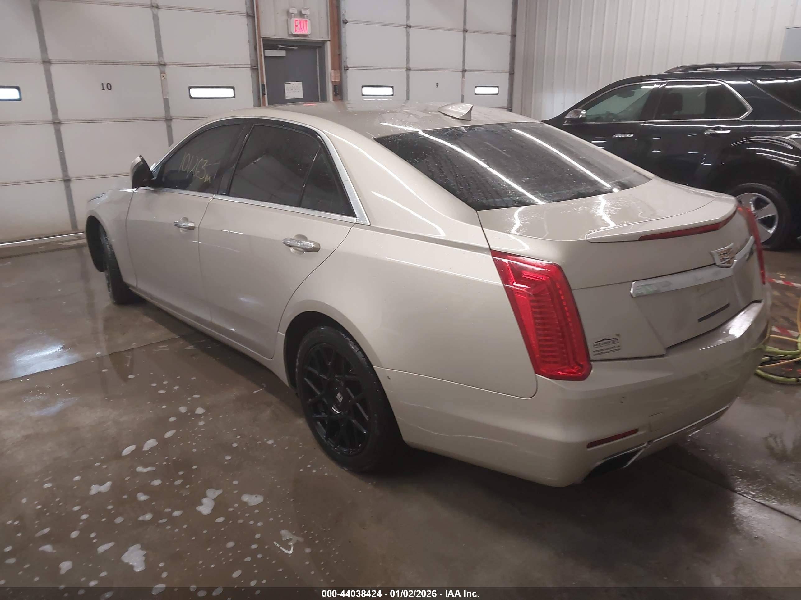 2015 Cadillac Cts Standard Gold vin: 1G6AP5SX0F0109111