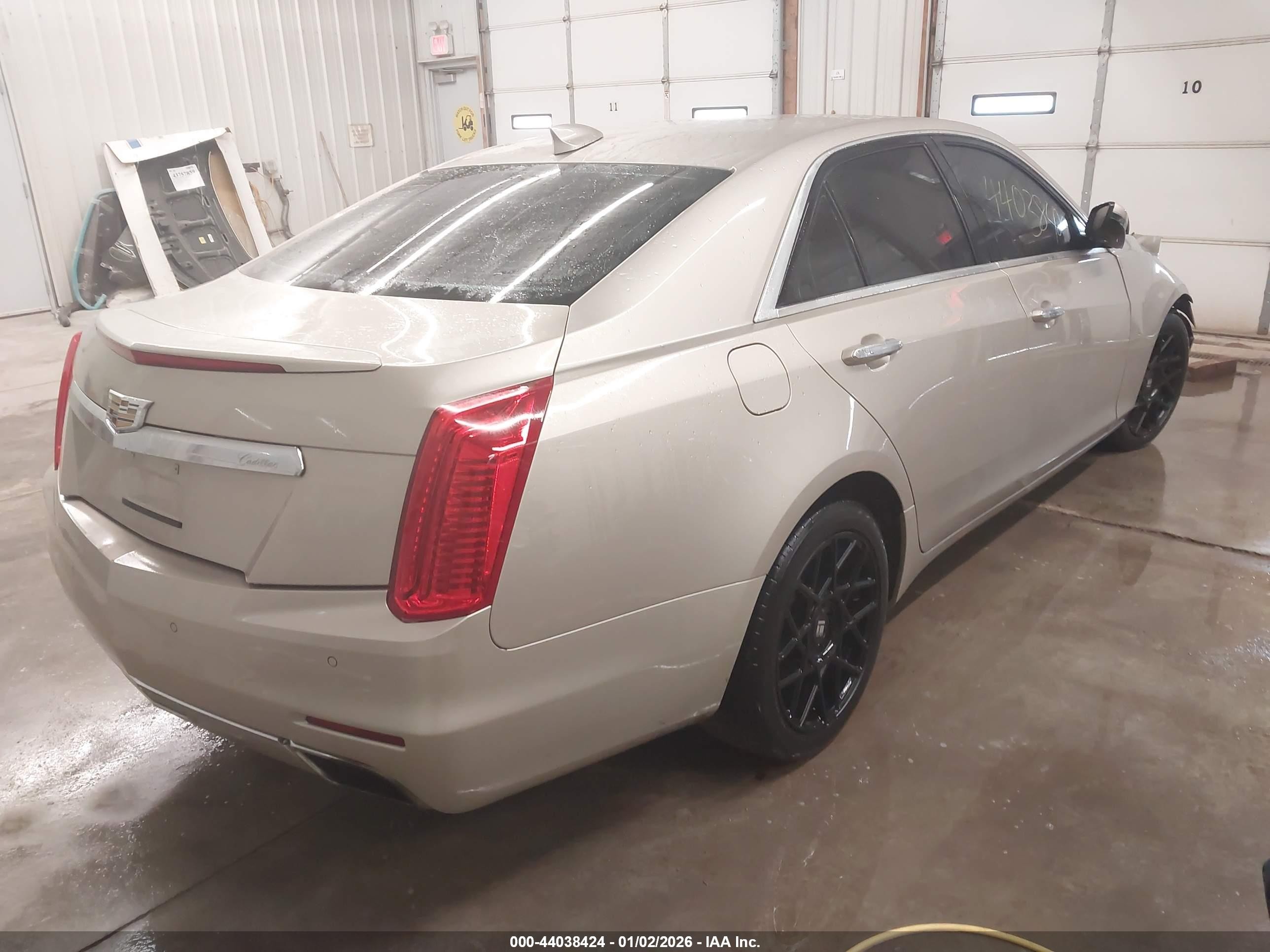 2015 Cadillac Cts Standard Gold vin: 1G6AP5SX0F0109111