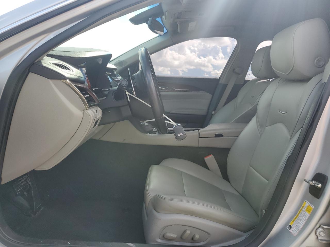 2018 Cadillac Cts Silver vin: 1G6AP5SX0J0179605