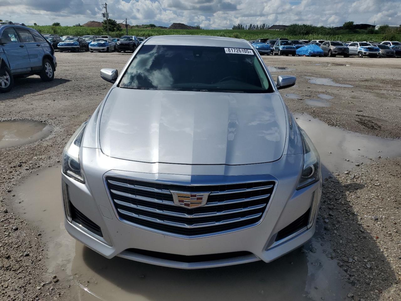 2018 Cadillac Cts Silver vin: 1G6AP5SX0J0179605