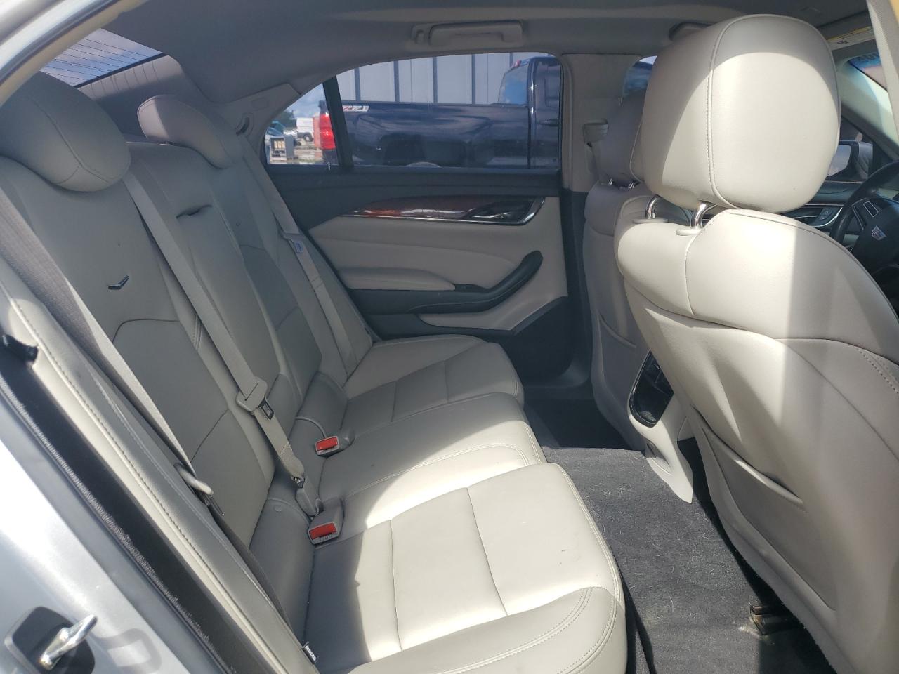 2018 Cadillac Cts Silver vin: 1G6AP5SX0J0179605