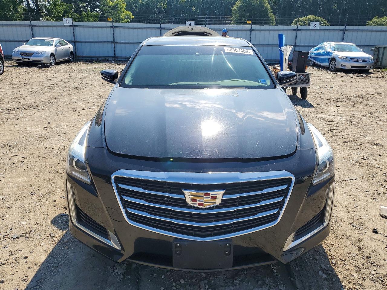 2015 Cadillac Cts Black vin: 1G6AP5SX1F0128654