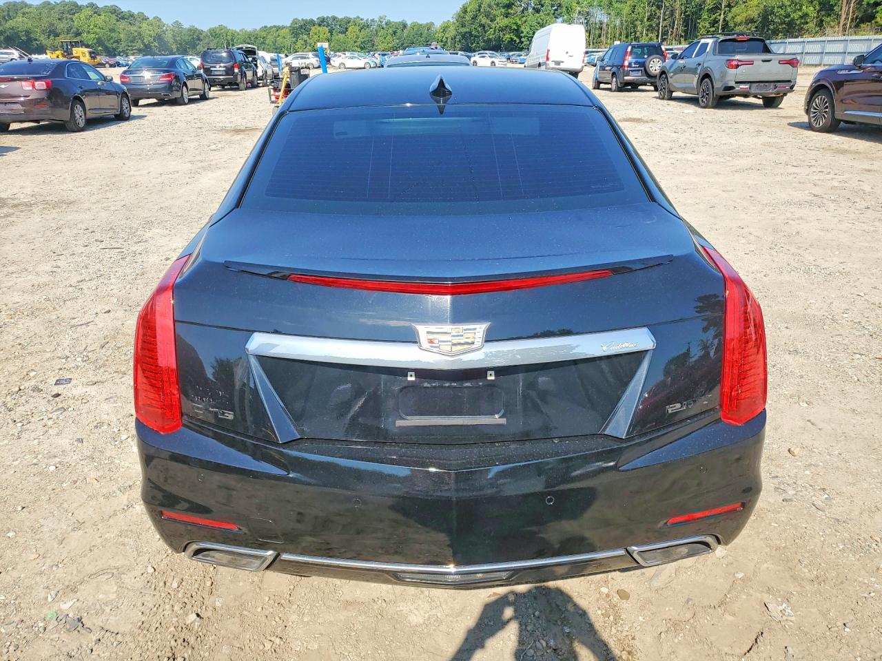 2015 Cadillac Cts Black vin: 1G6AP5SX1F0128654
